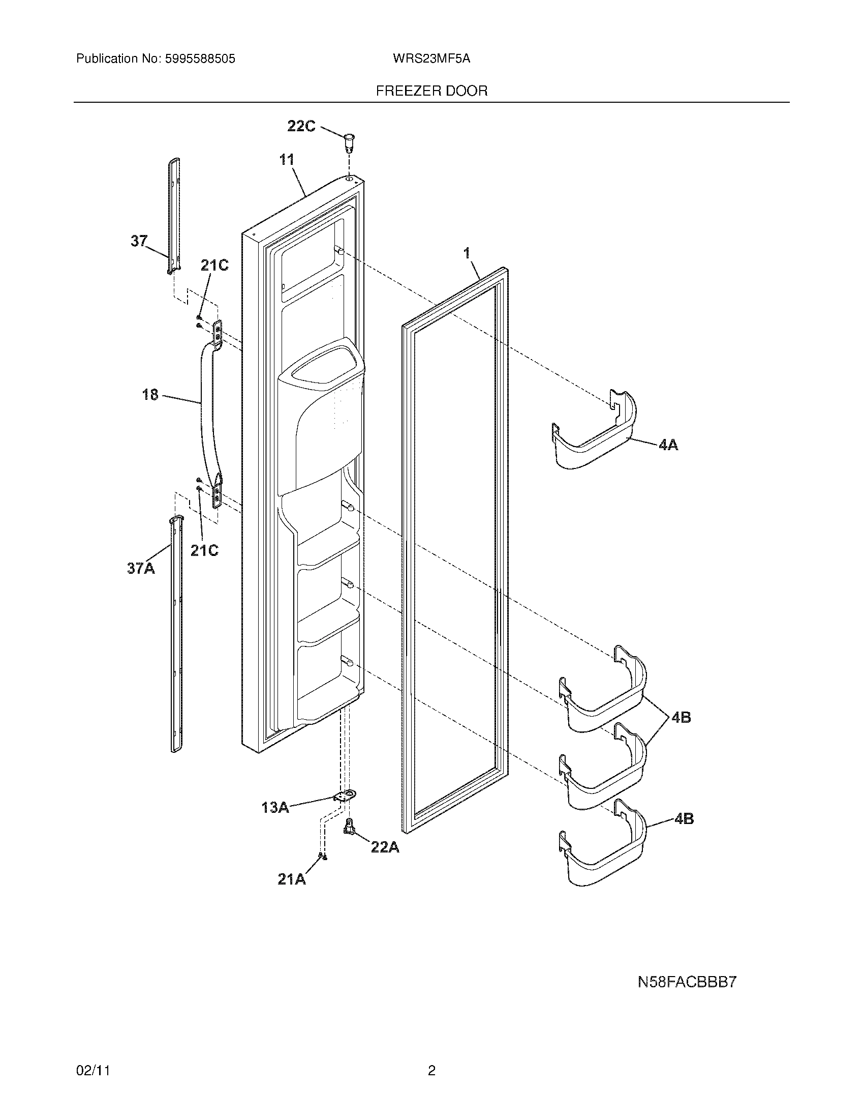 03 - FREEZER DOOR