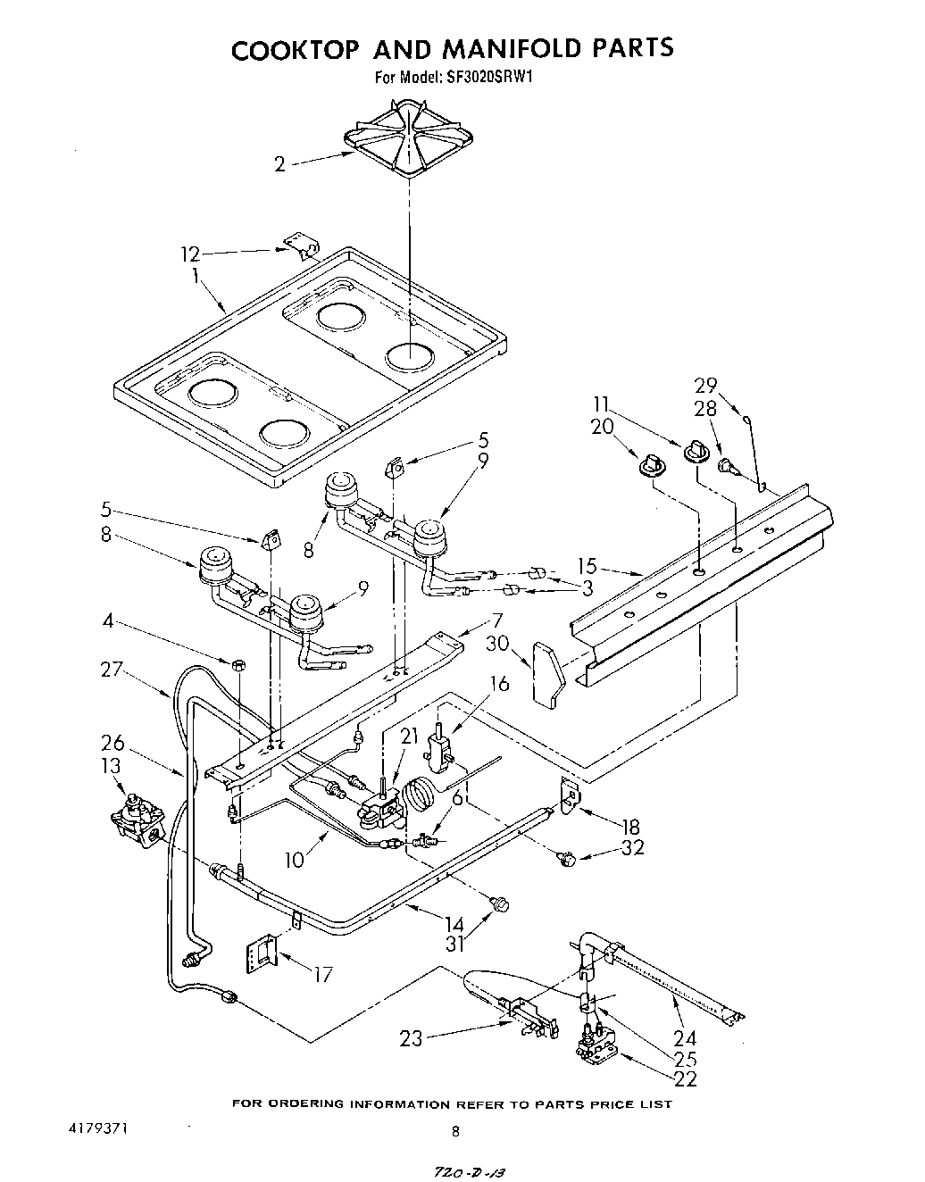 06 - COOKTOP AND MANIFOLD , LITERATURE AND OPTIONAL