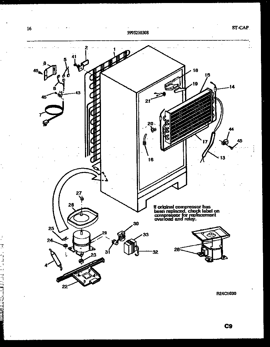 09 - SYSTEM AND AUTOMATIC DEFROST PARTS