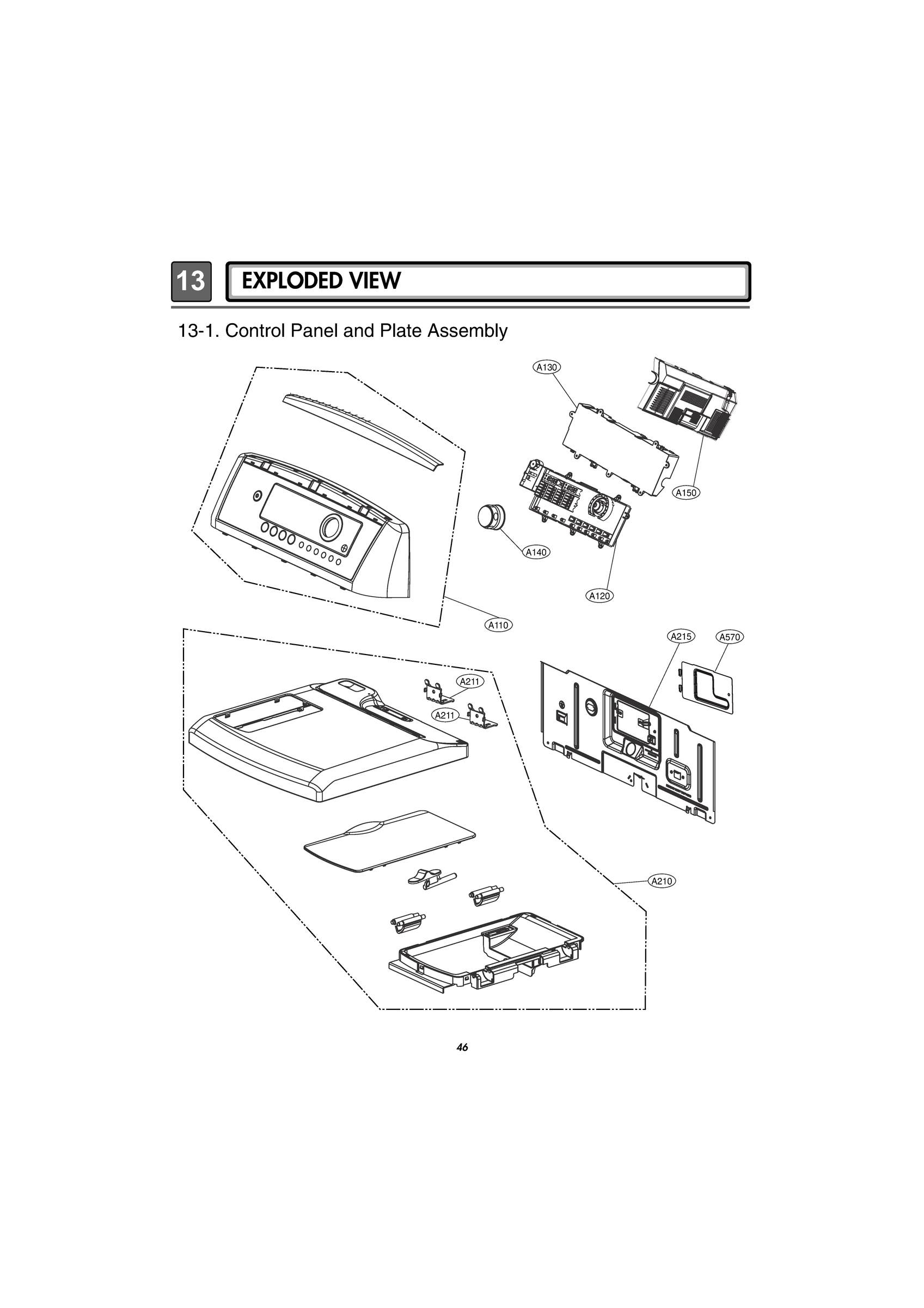 CONTROL PANEL AND PLATE ASSEMBLY