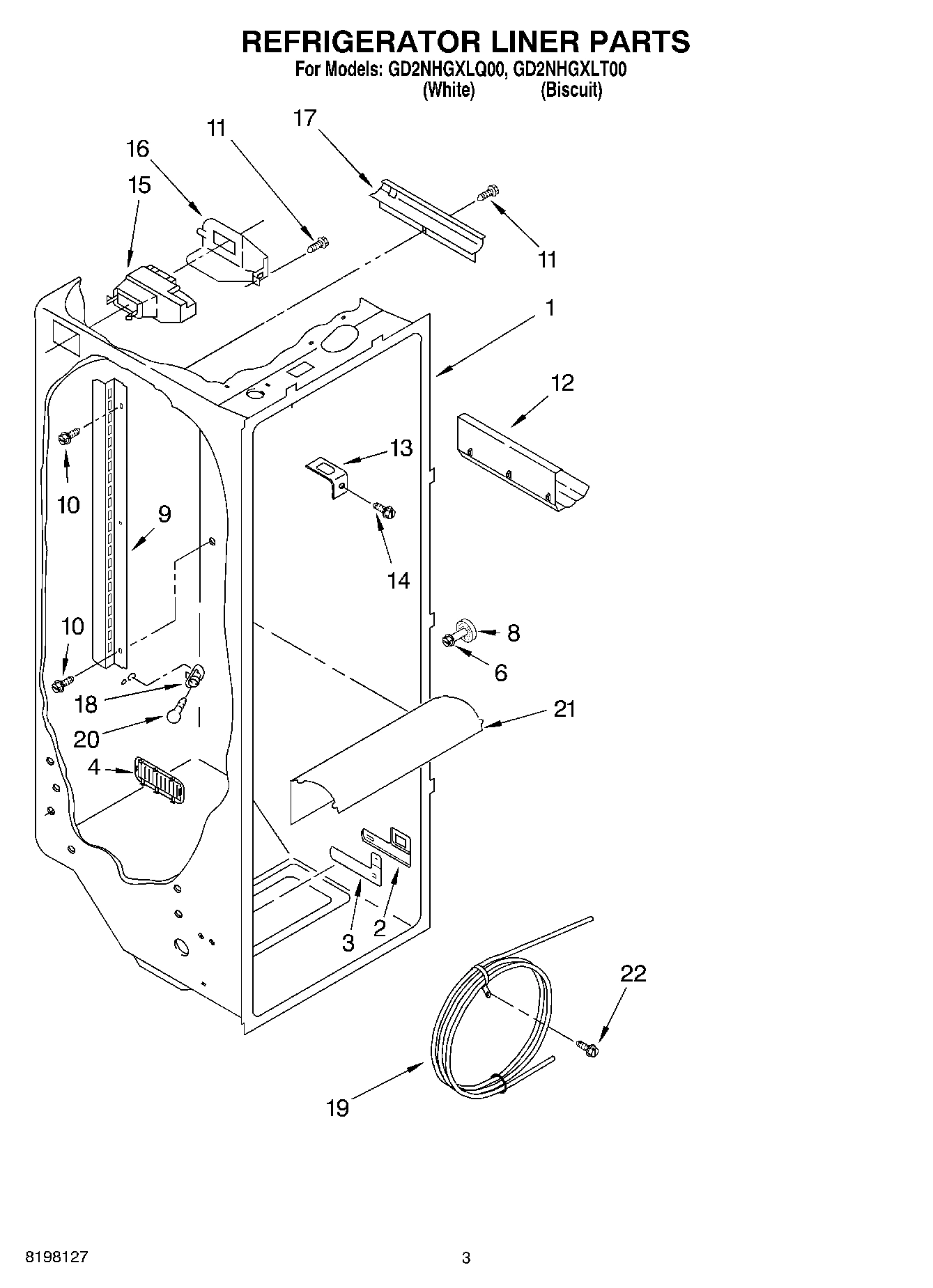 02 - REFRIGERATOR LINER