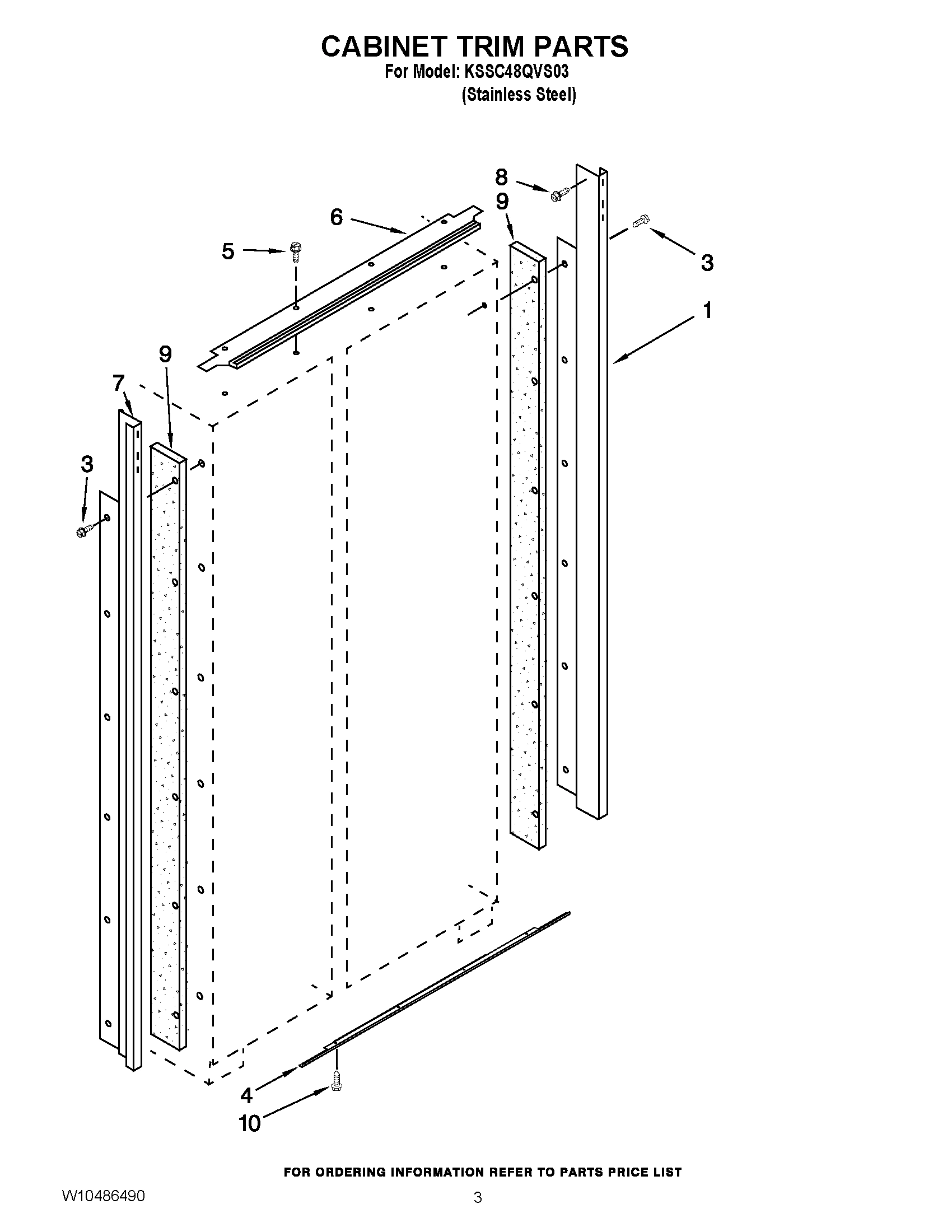 02 - CABINET TRIM PARTS
