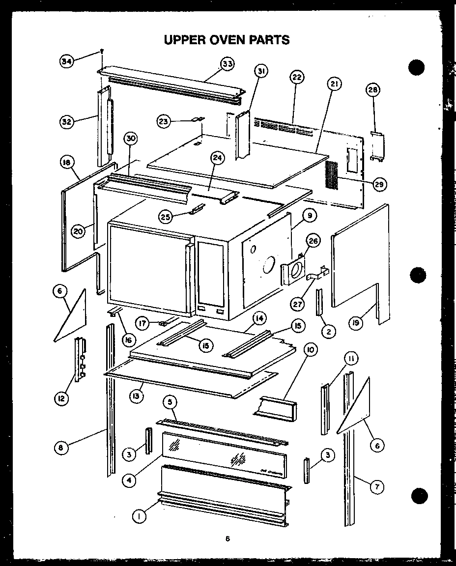 11 - UPPER OVEN PARTS