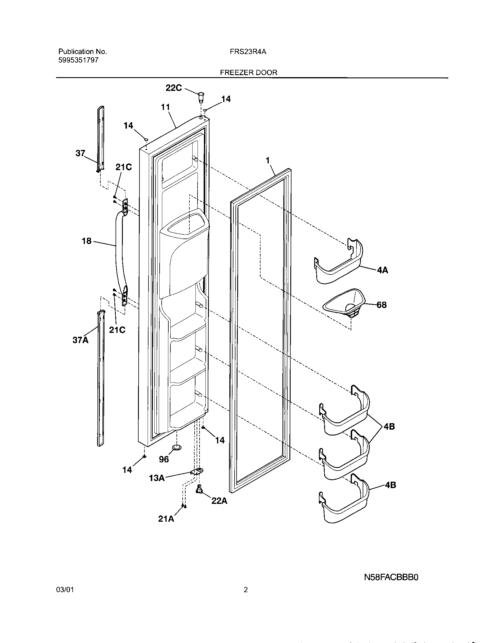 03 - FREEZER DOOR