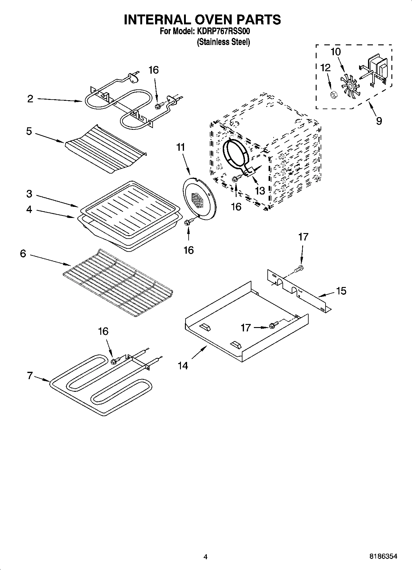 03 - INTERNAL OVEN PARTS