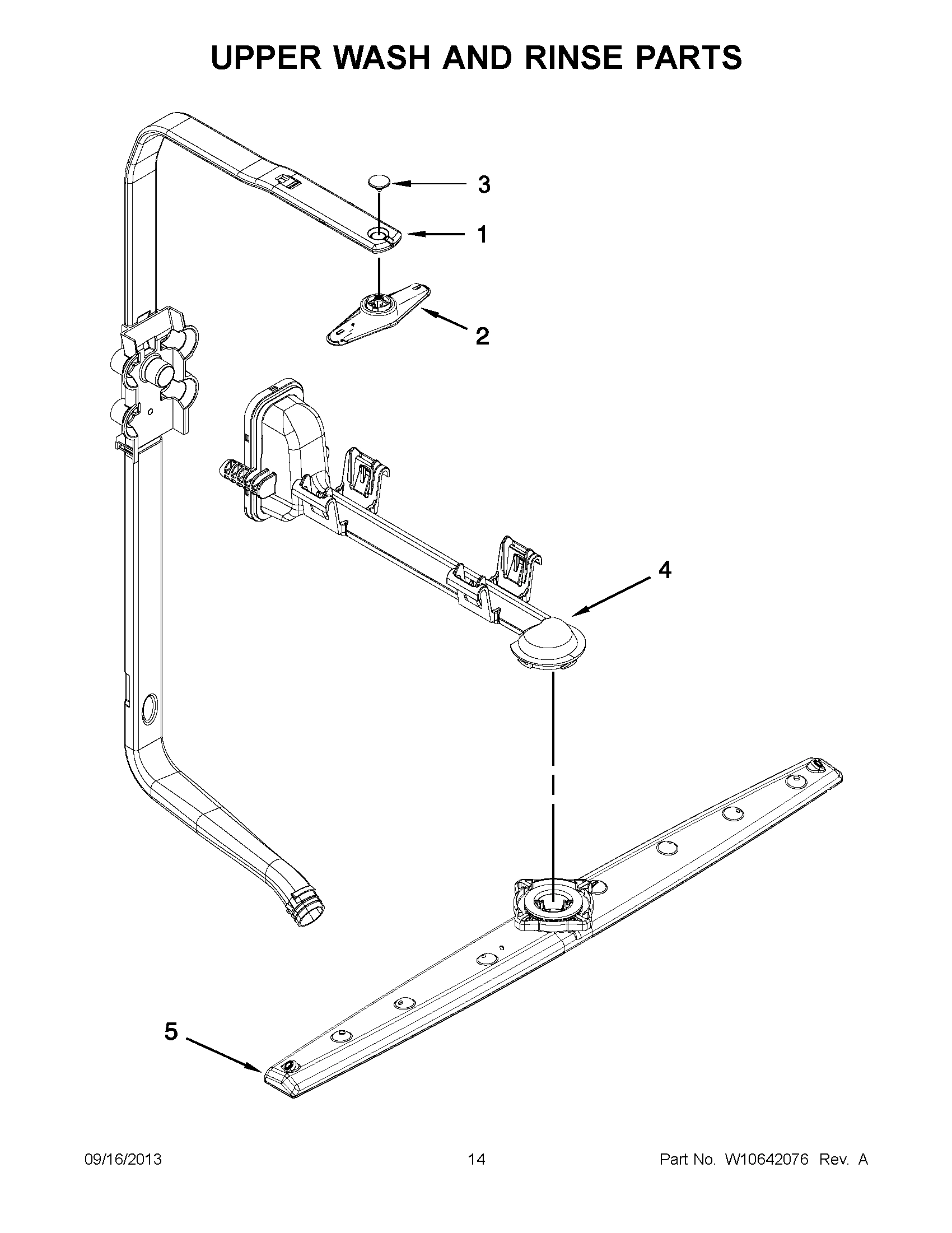 08 - UPPER WASH AND RINSE PARTS