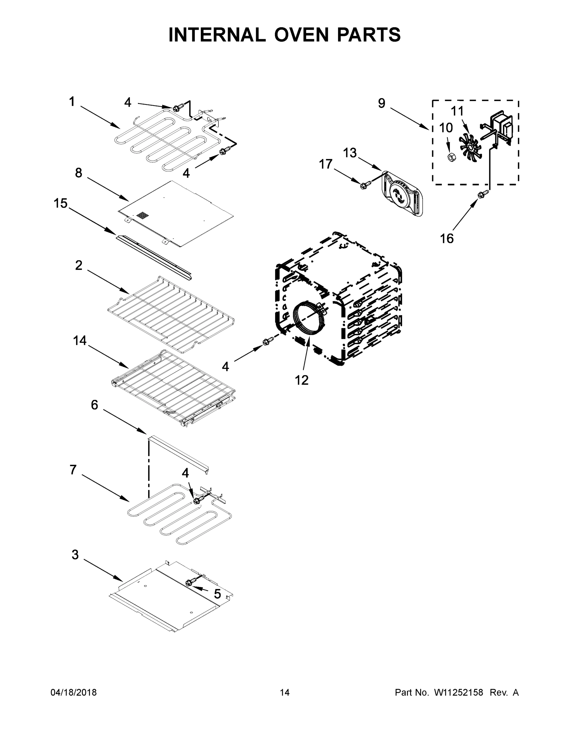 08 - INTERNAL OVEN PARTS