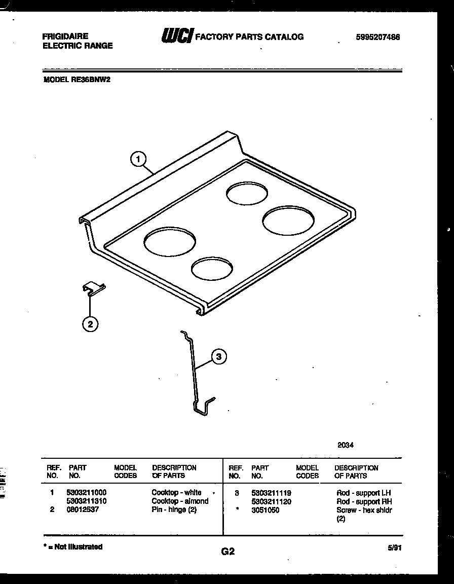 07 - COOKTOP PARTS