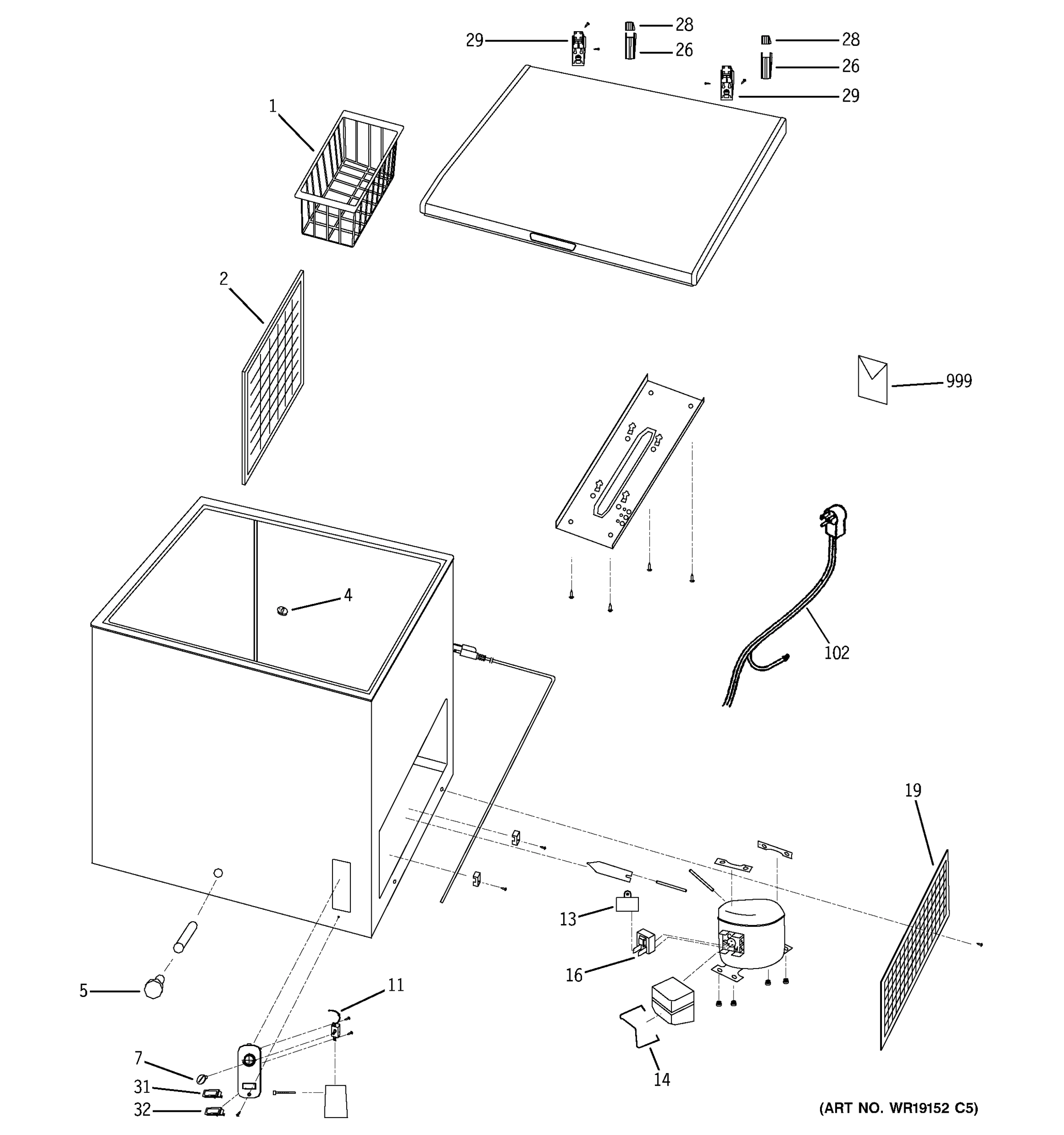 FREEZER PARTS