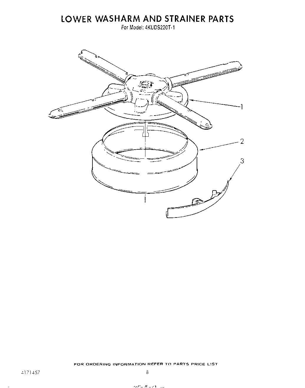 06 - LOWER WASHARM AND STRAINER