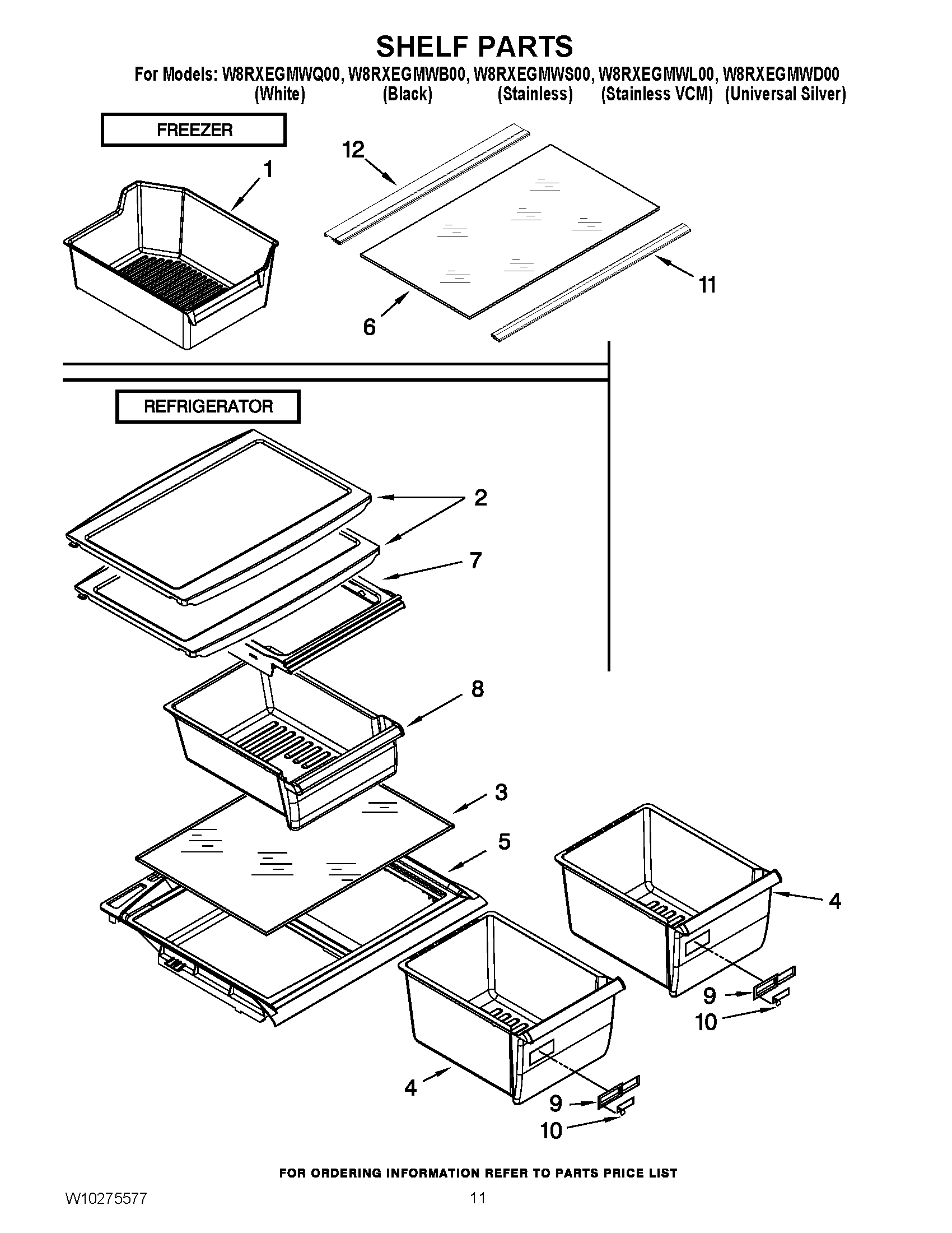 06 - SHELF PARTS