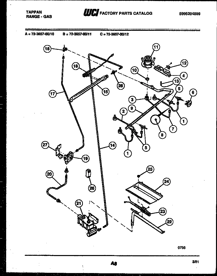 08 - BURNER, MANIFOLD AND GAS CONTROL