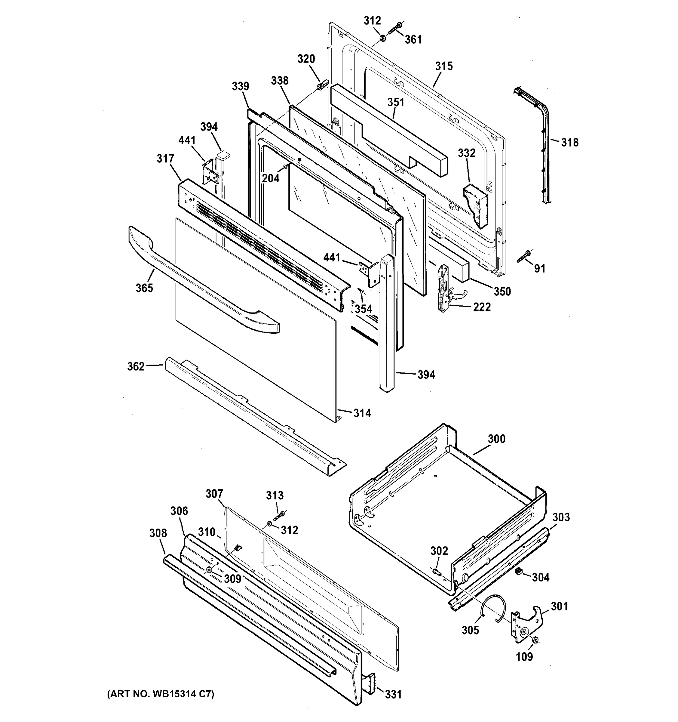 DOOR & DRAWER PARTS