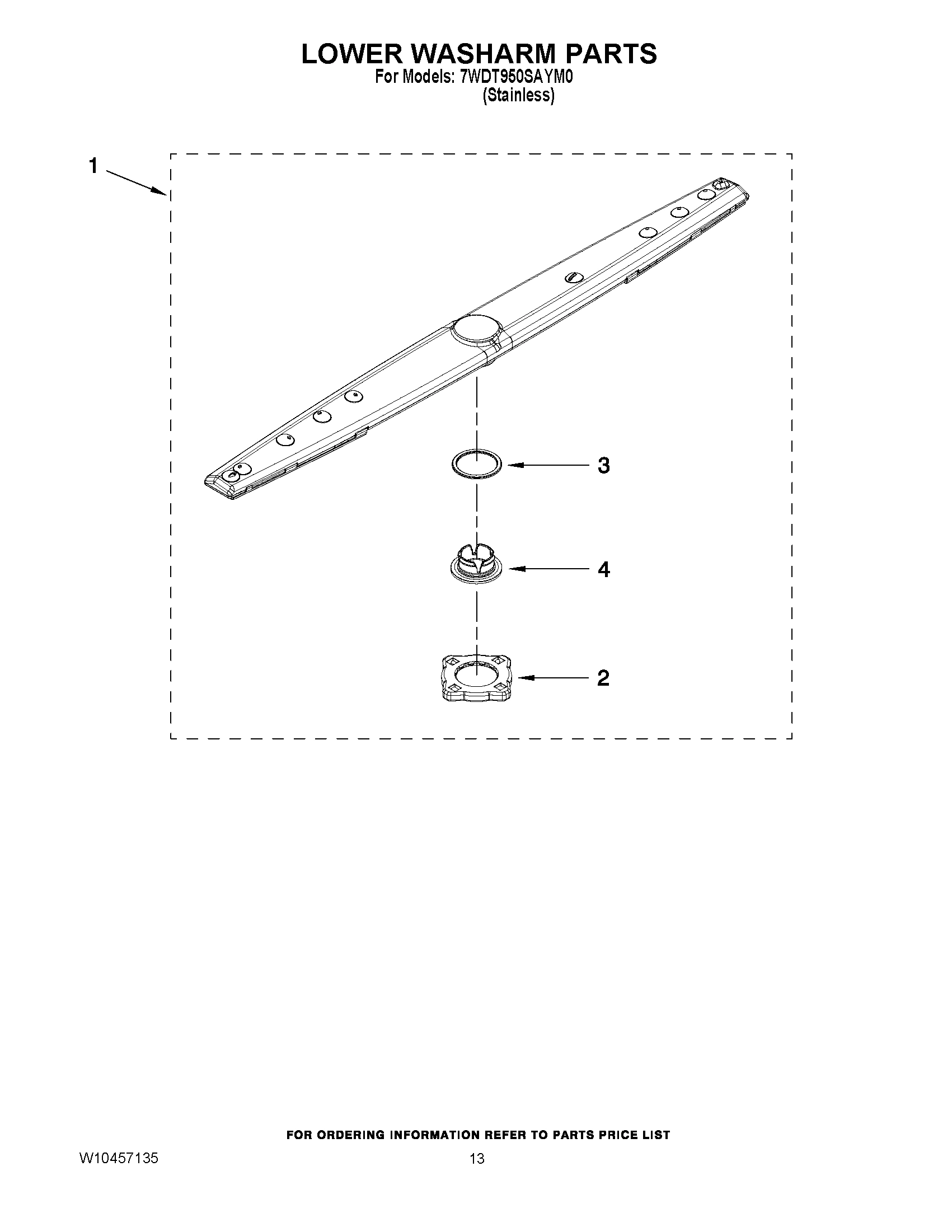 11 - LOWER WASHARM PARTS