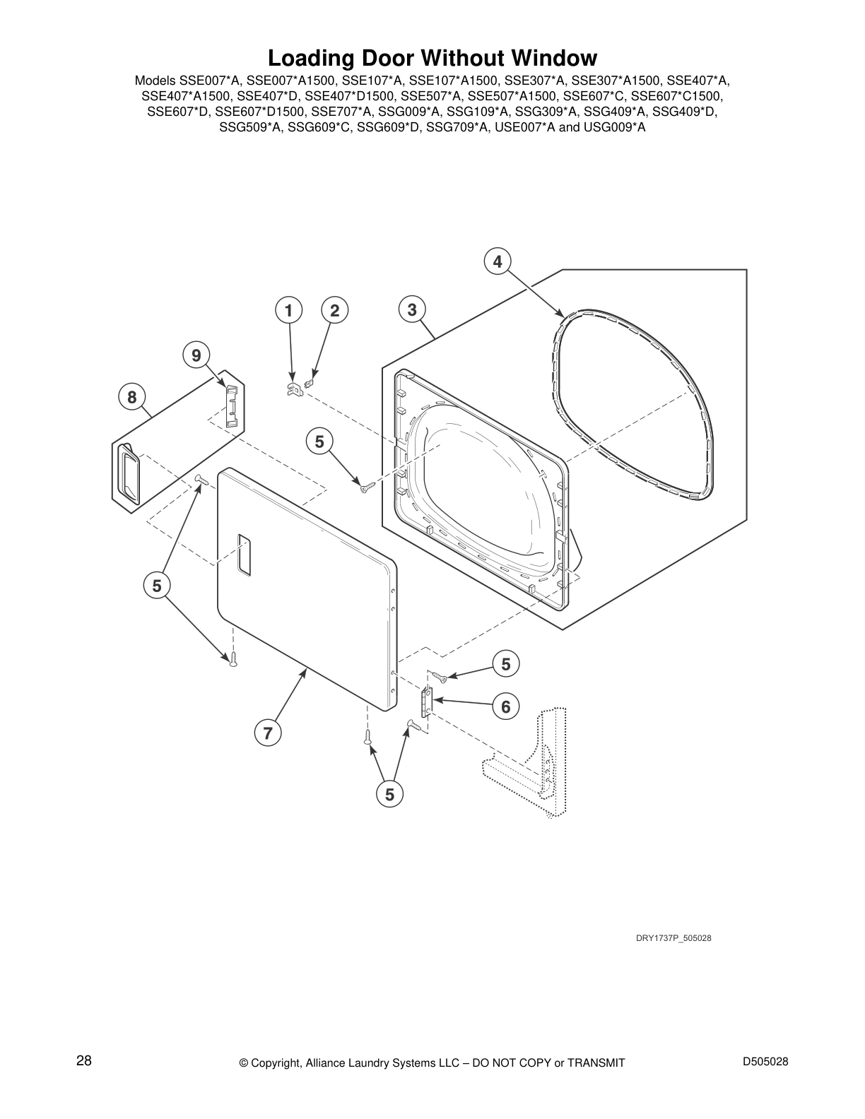 Loading Door Without Window