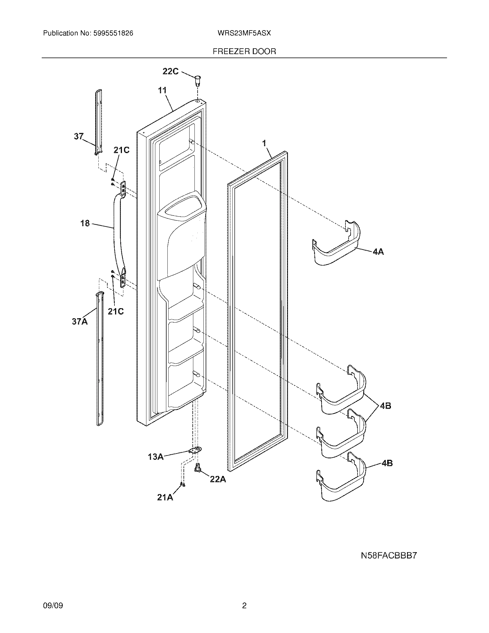 03 - FREEZER DOOR