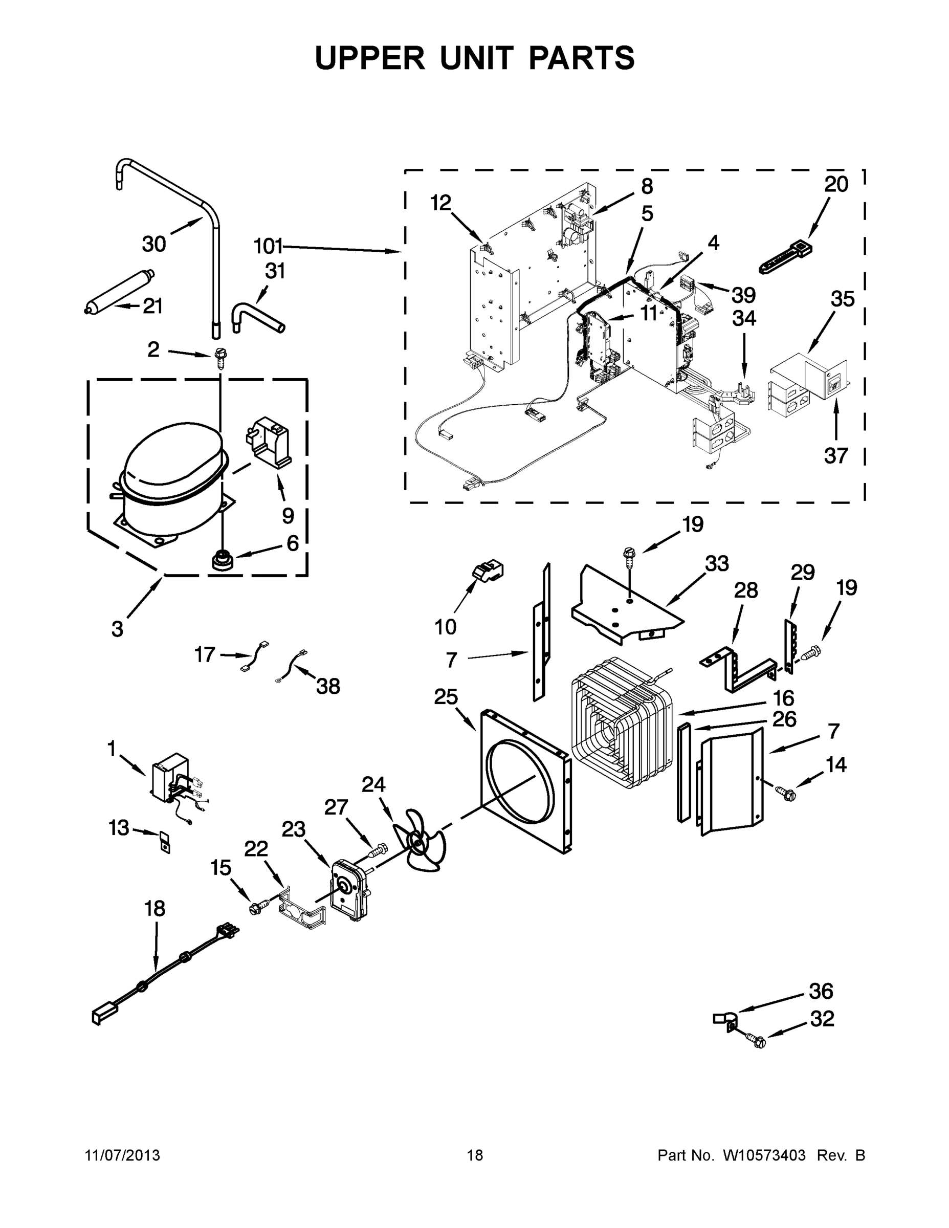 10 - UPPER UNIT PARTS