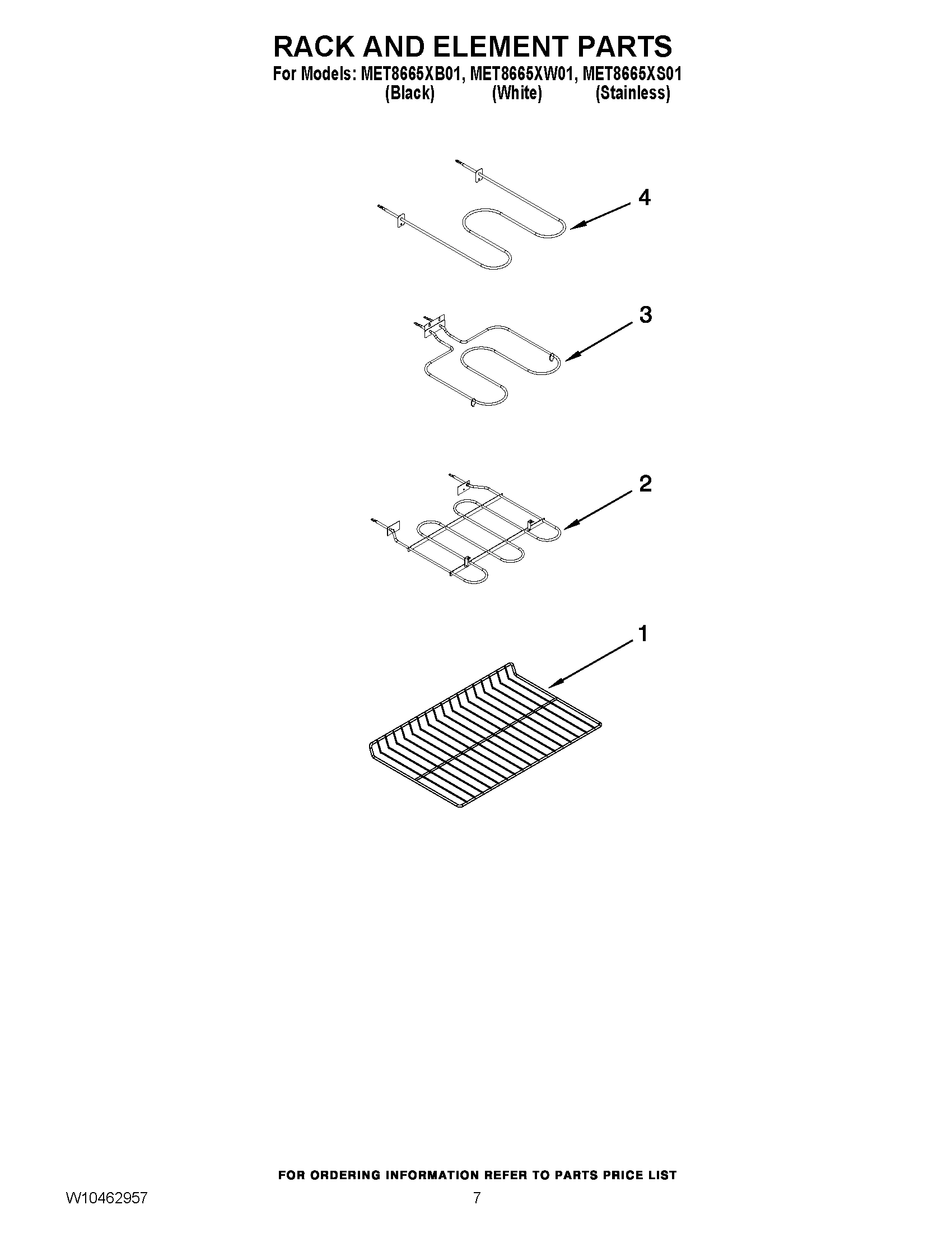 06 - RACK AND ELEMENT PARTS
