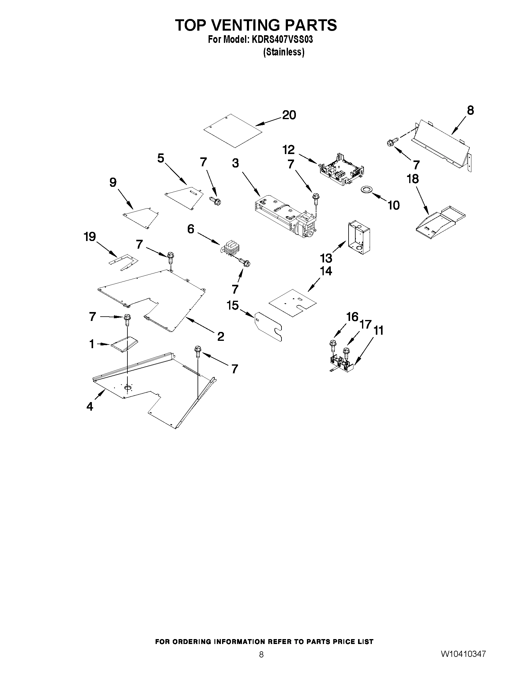 05 - TOP VENTING PARTS