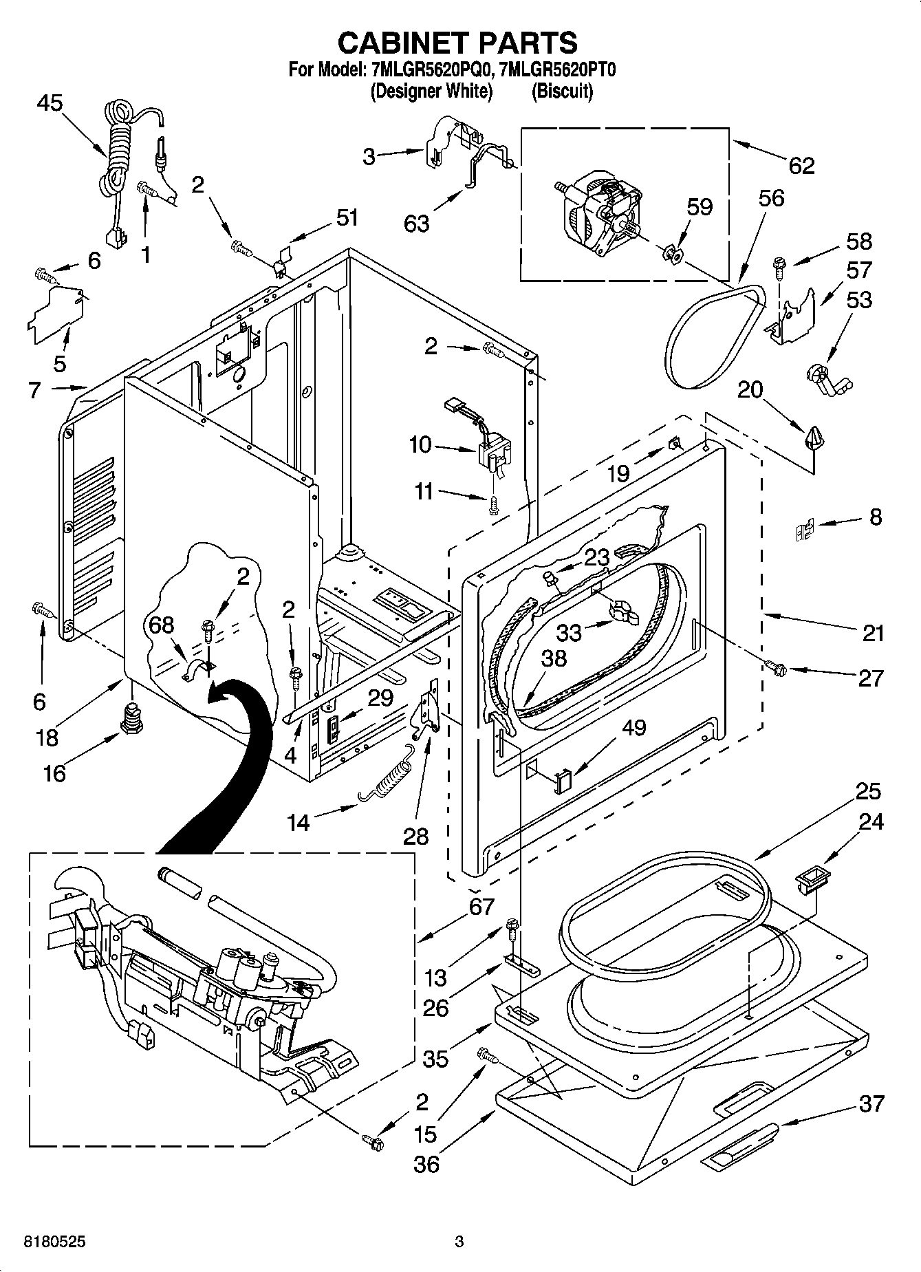 02 - CABINET PARTS