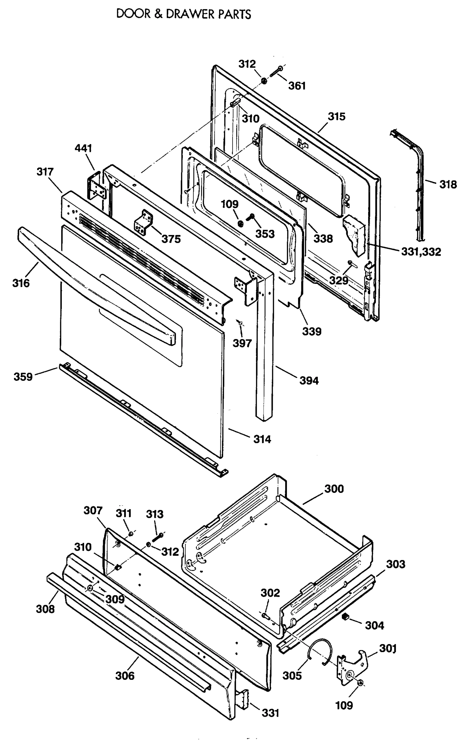 DOOR & DRAWER PARTS