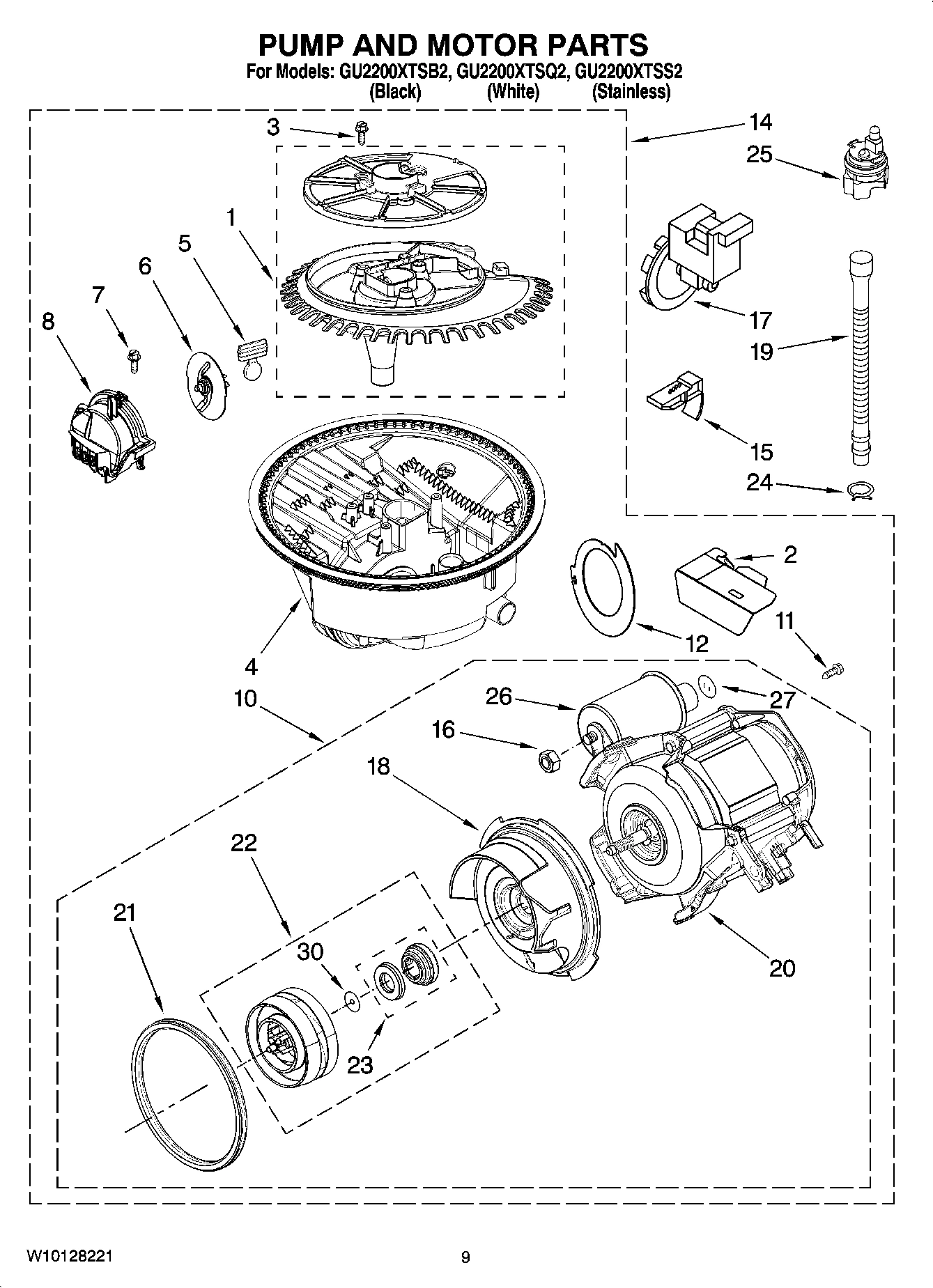 08 - PUMP AND MOTOR PARTS