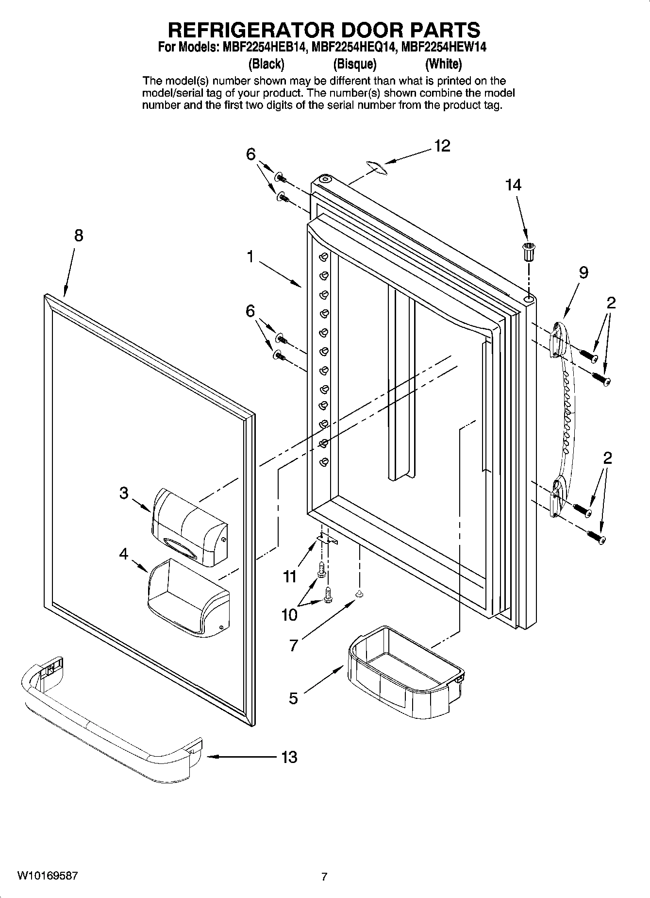 05 - REFRIGERATOR DOOR PARTS