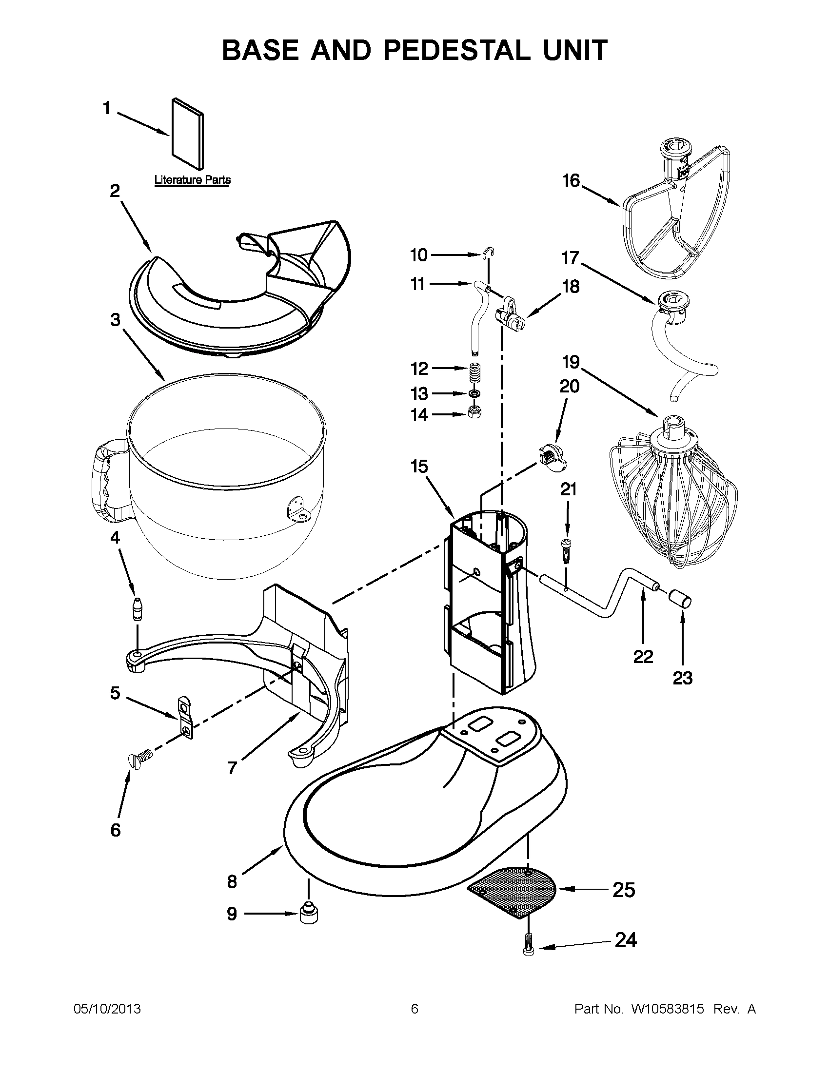 03 - BASE AND PEDESTAL UNIT