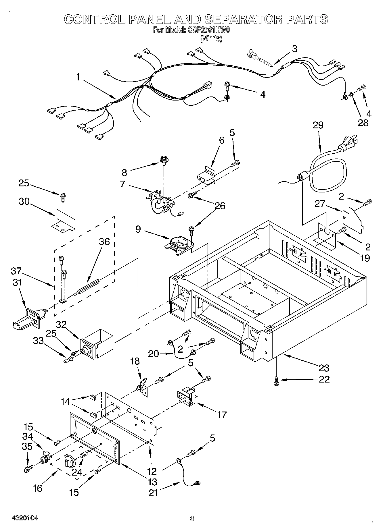 03 - CONTROL PANEL AND SEPARATOR