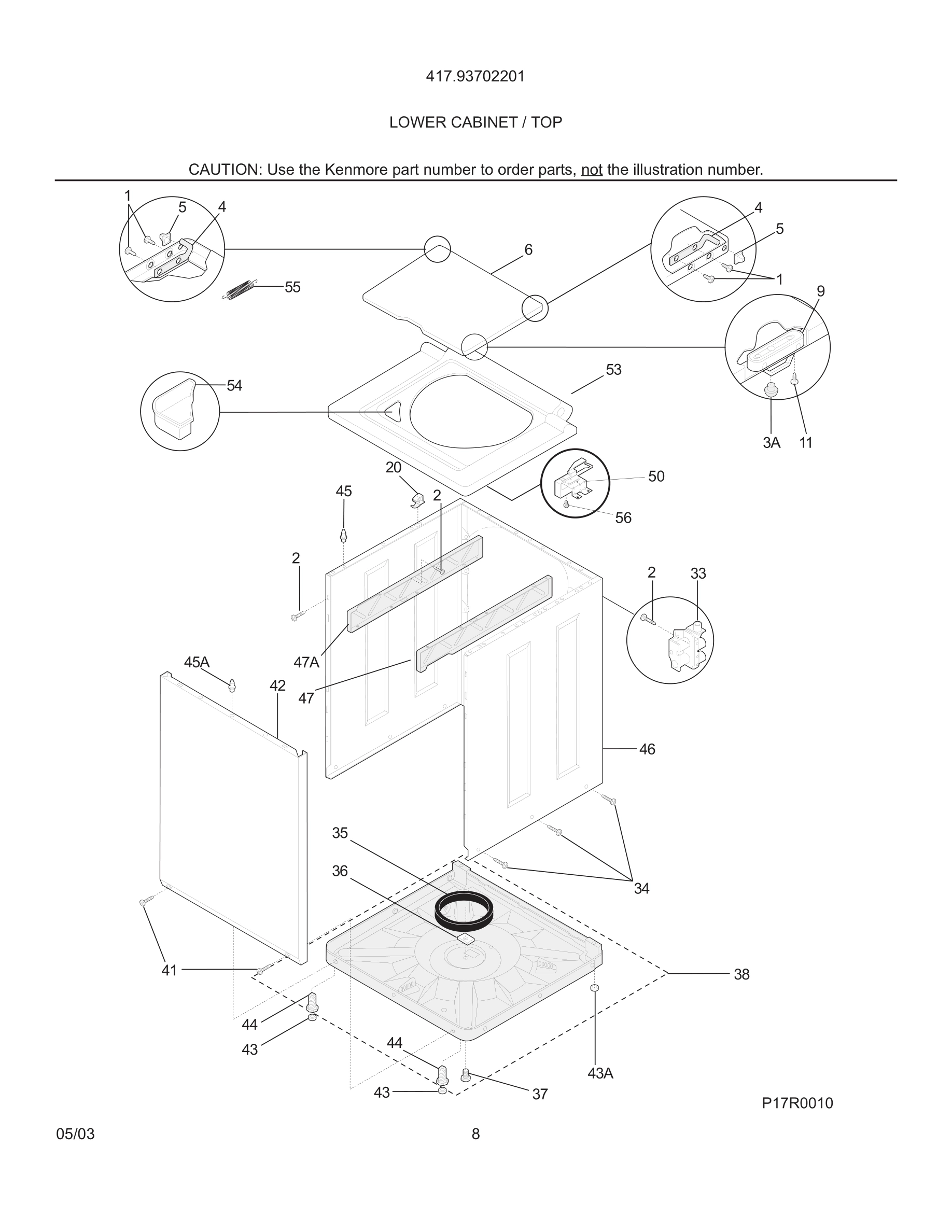 09 - LOWER CABINET / TOP