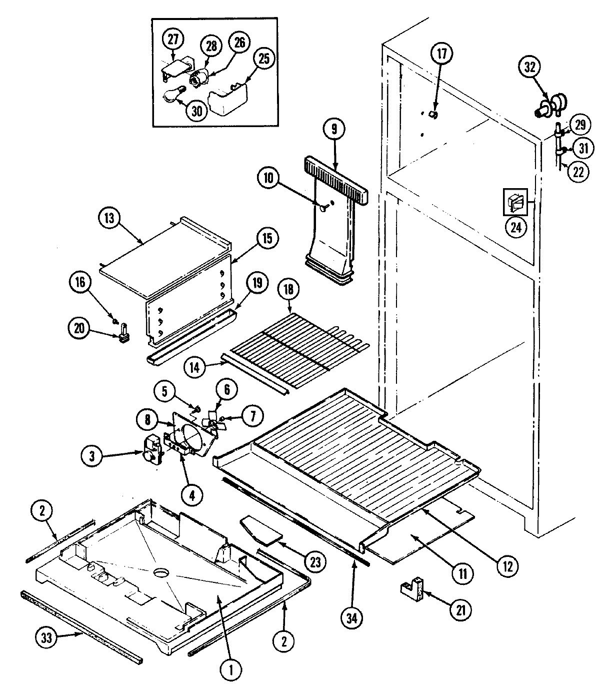 01 - FREEZER COMPARTMENT