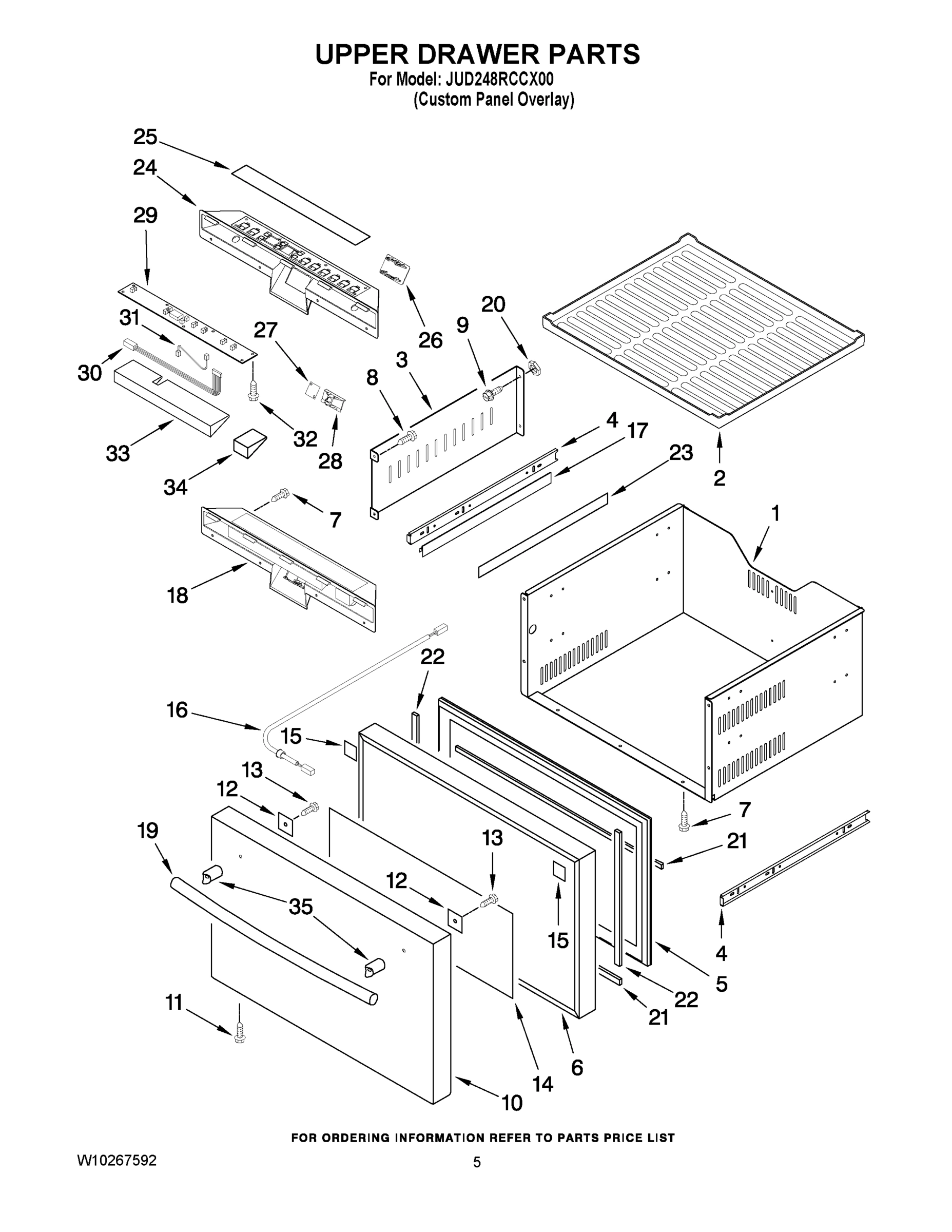 03 - UPPER DRAWER PARTS