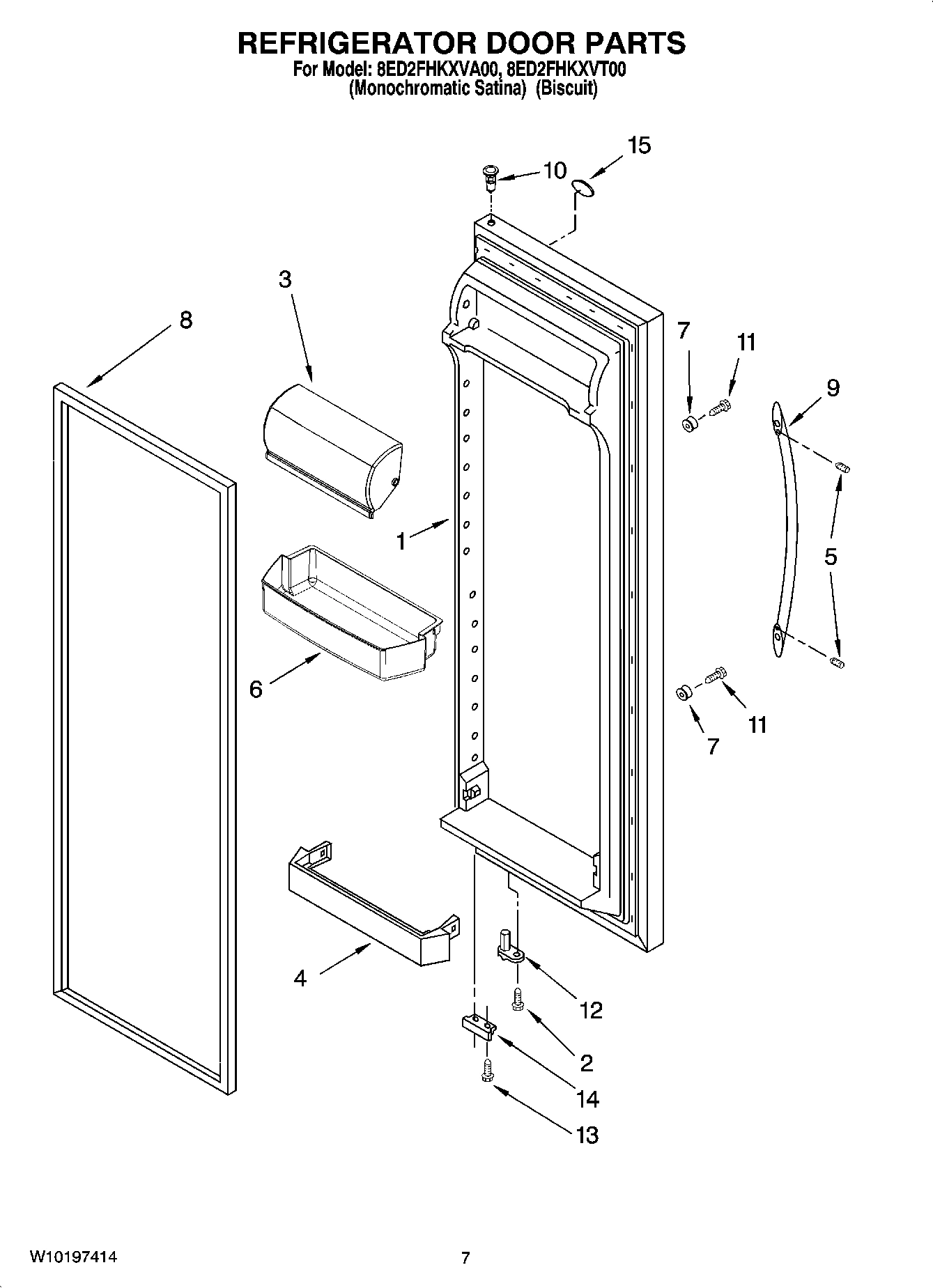 06 - REFRIGERATOR DOOR PARTS