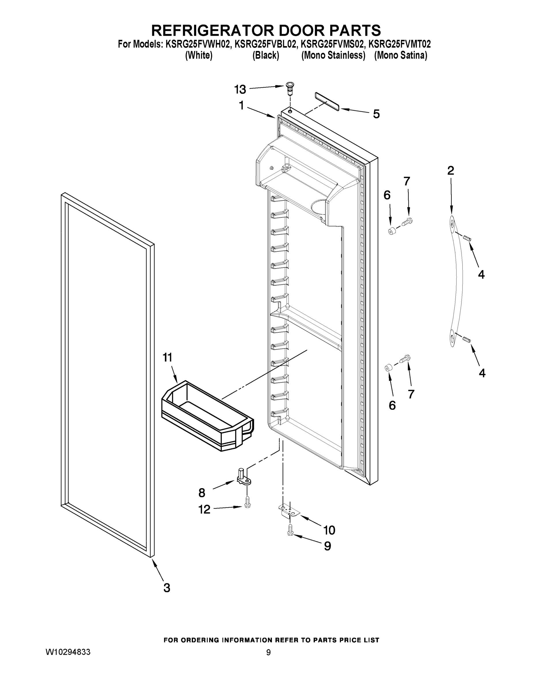 06 - REFRIGERATOR DOOR PARTS