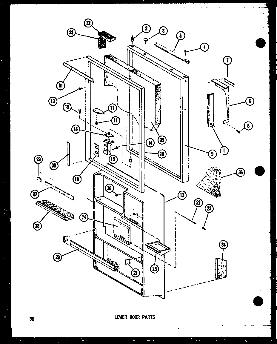 06 - LOWER DOOR PARTS