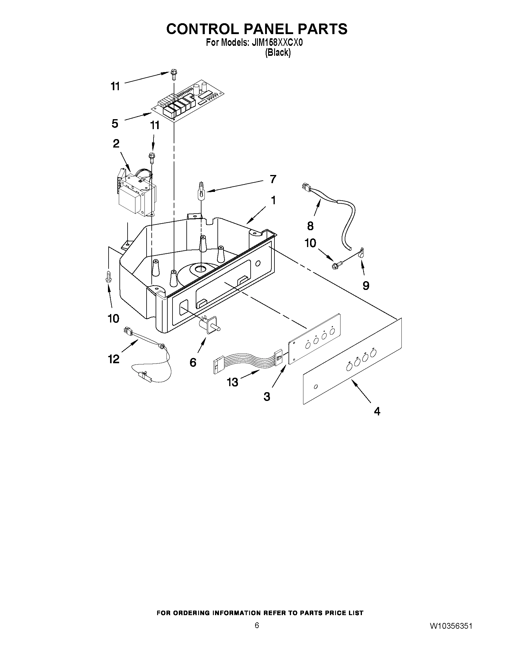 04 - CONTROL PANEL PARTS