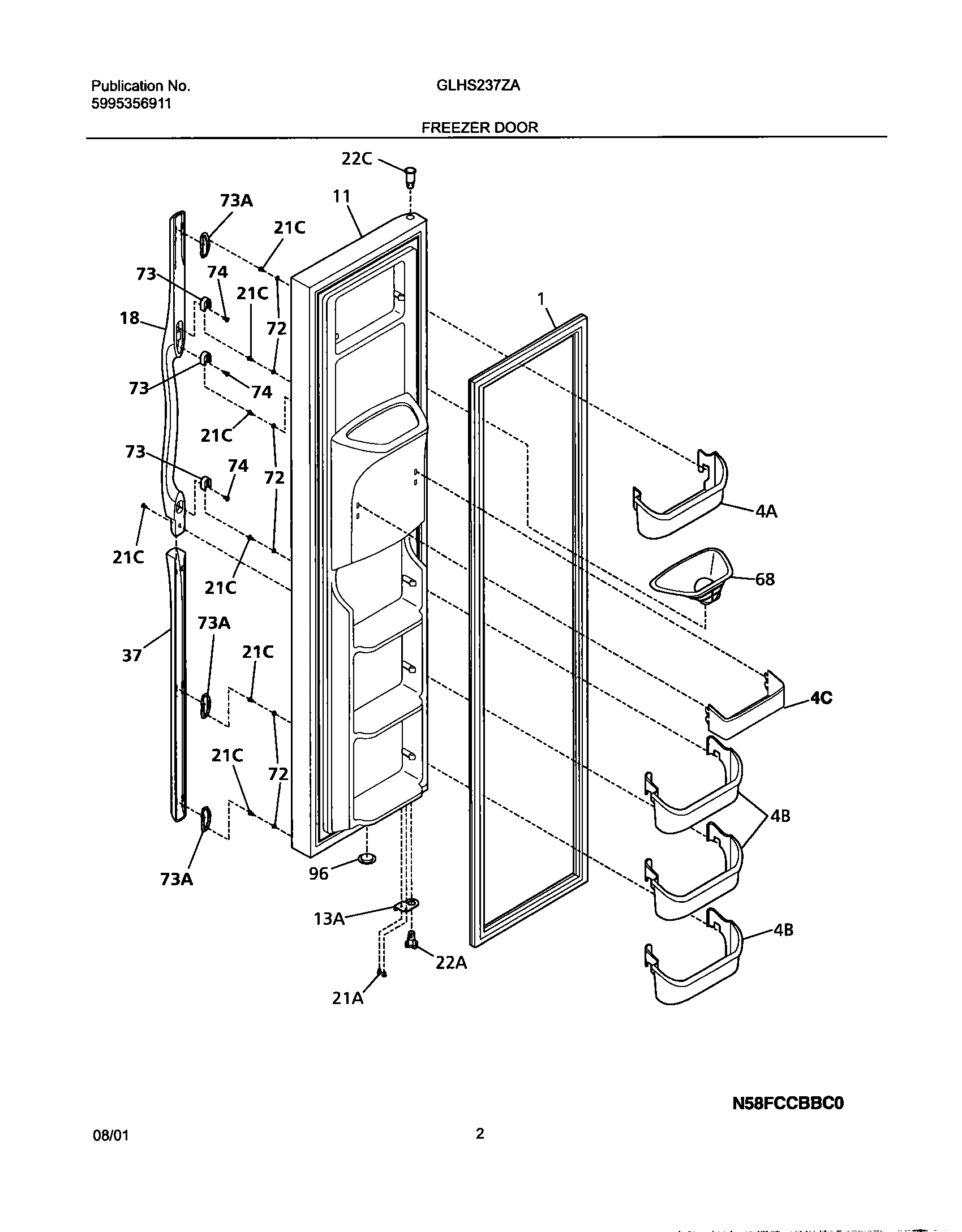 03 - FREEZER DOOR