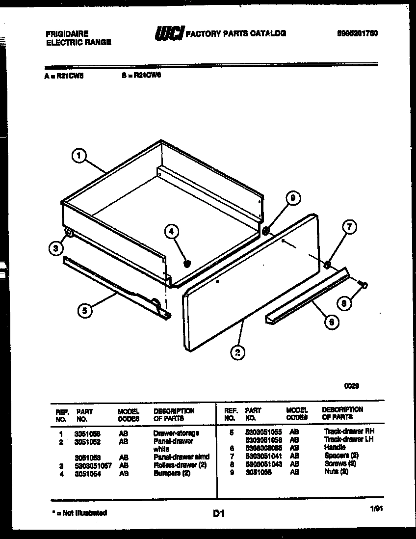 05 - DRAWER PARTS
