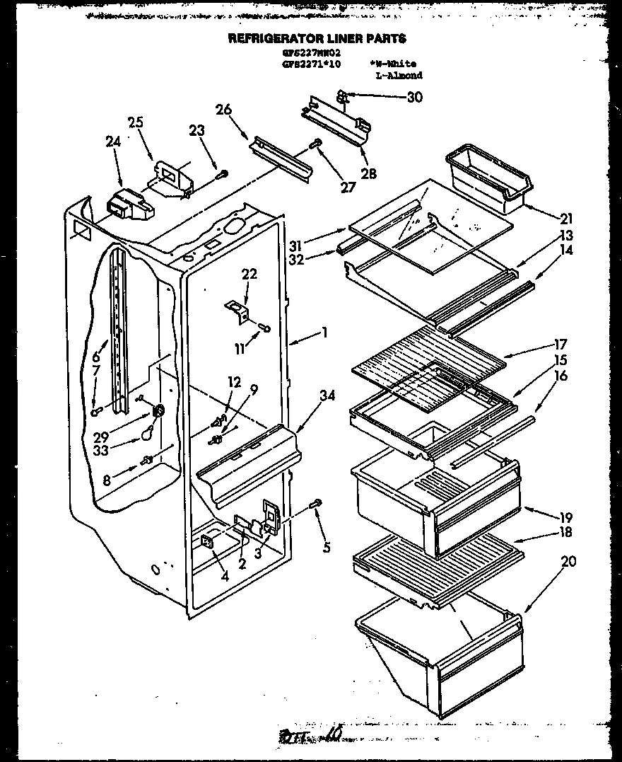 08 - REF LINER PARTS