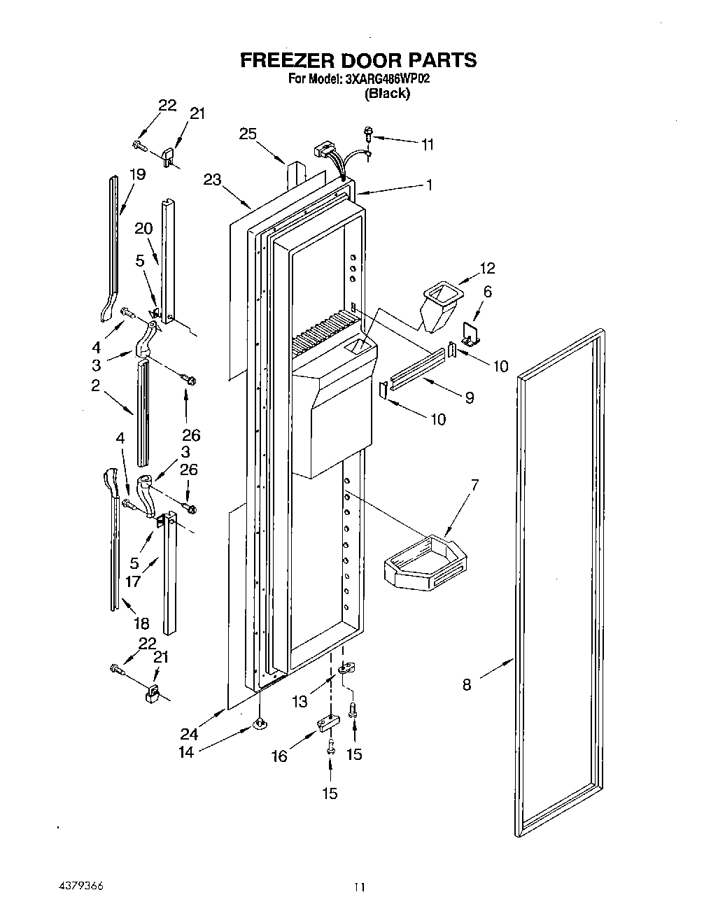 07 - FREEZER DOOR