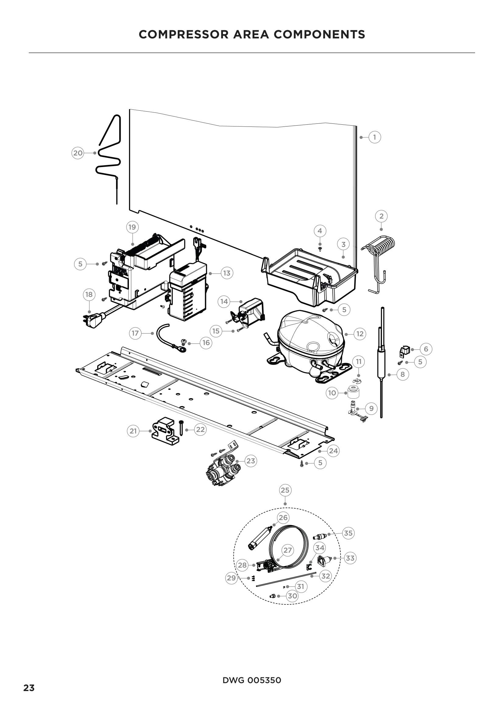 COMPRESSOR AREA COMPONENTS