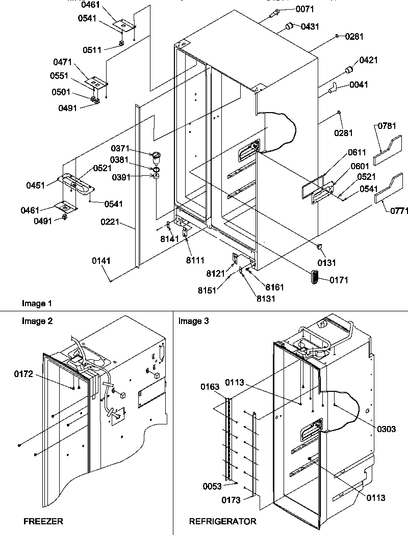 02 - CABINET PARTS