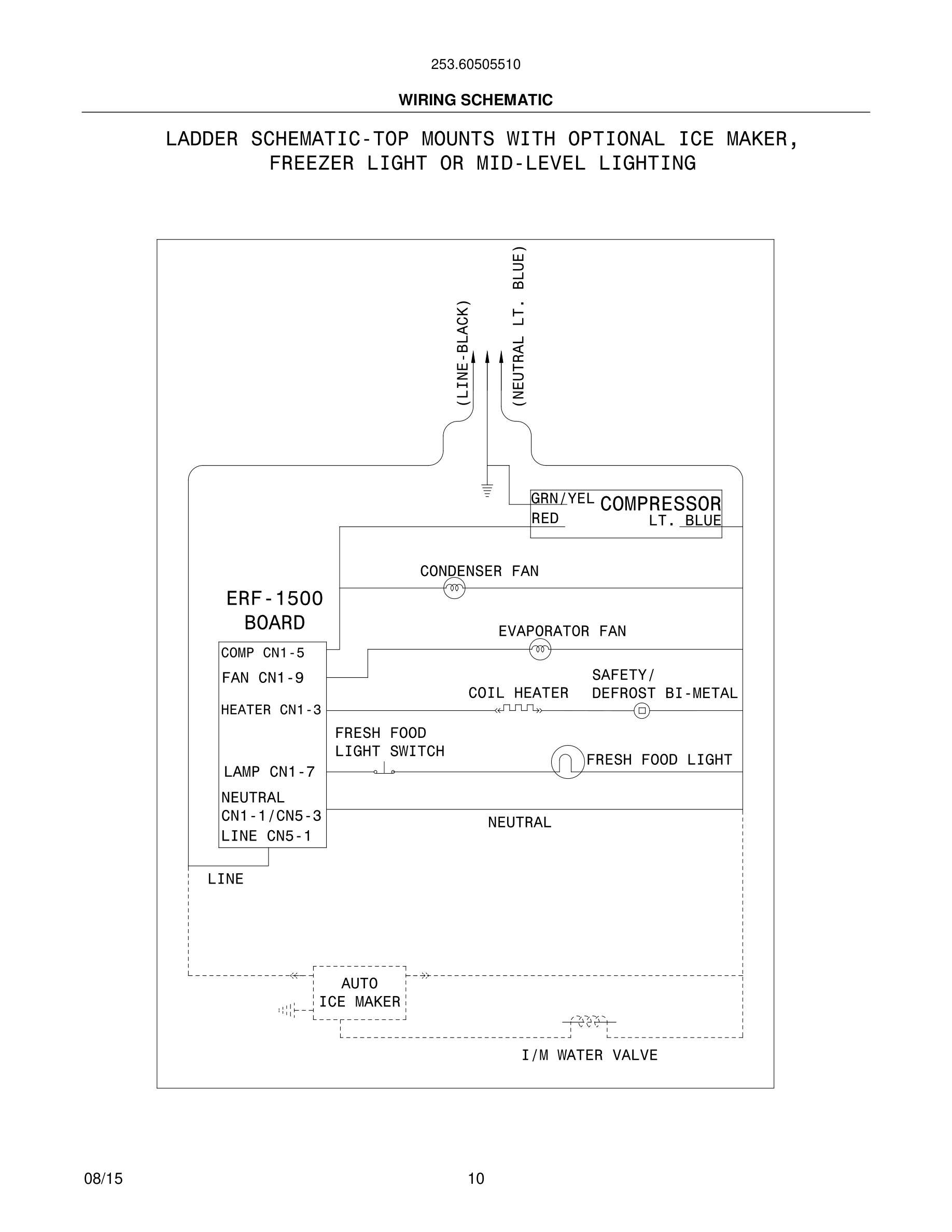 10 - WIRING SCHEMATIC