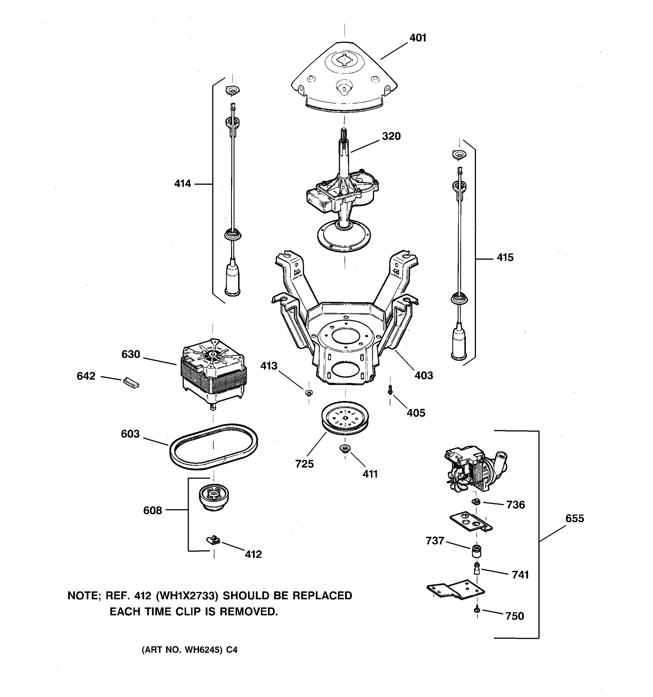 SUSPENSION, PUMP & DRIVE COMPONENTS