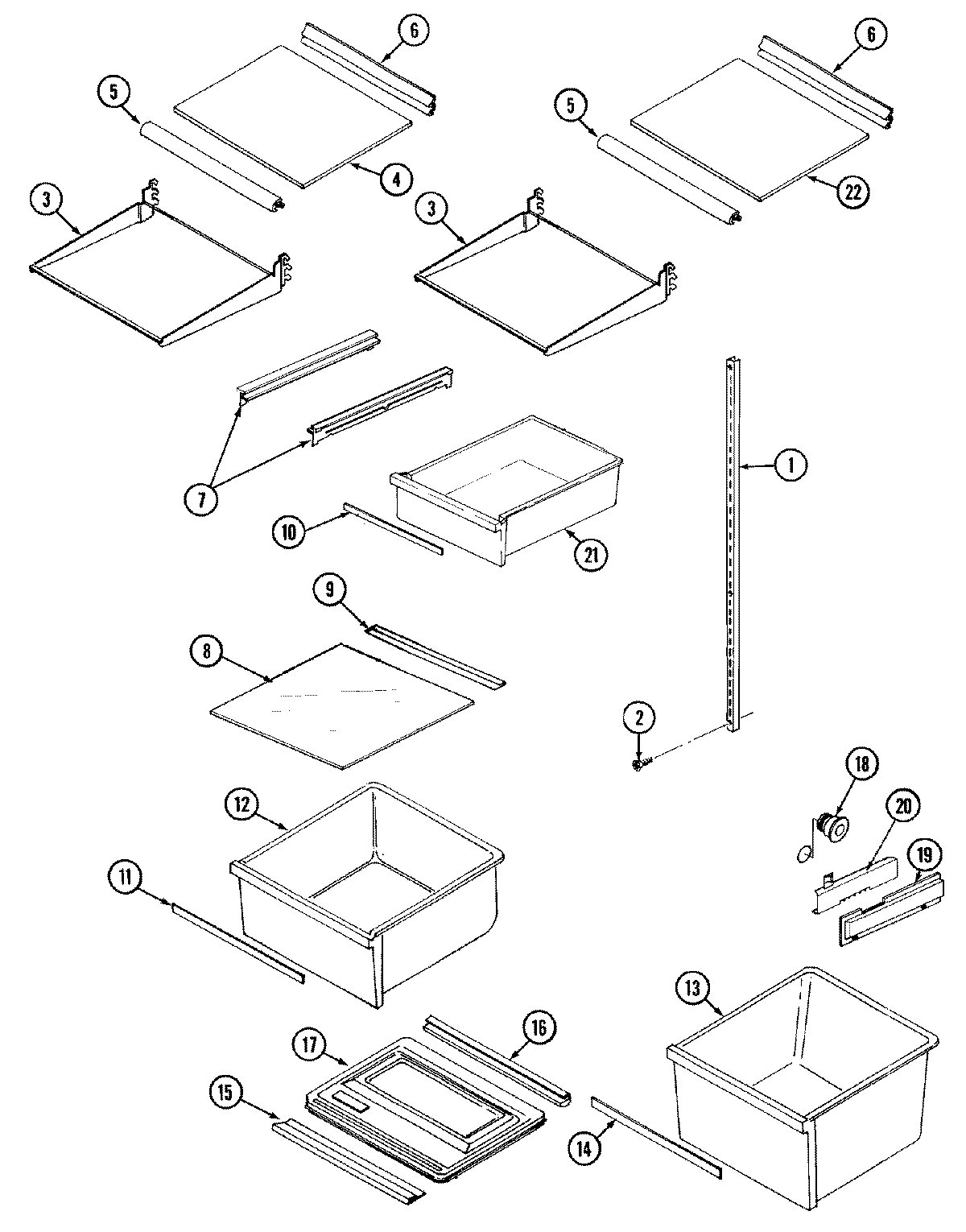 10 - SHELVES & ACCESSORIES