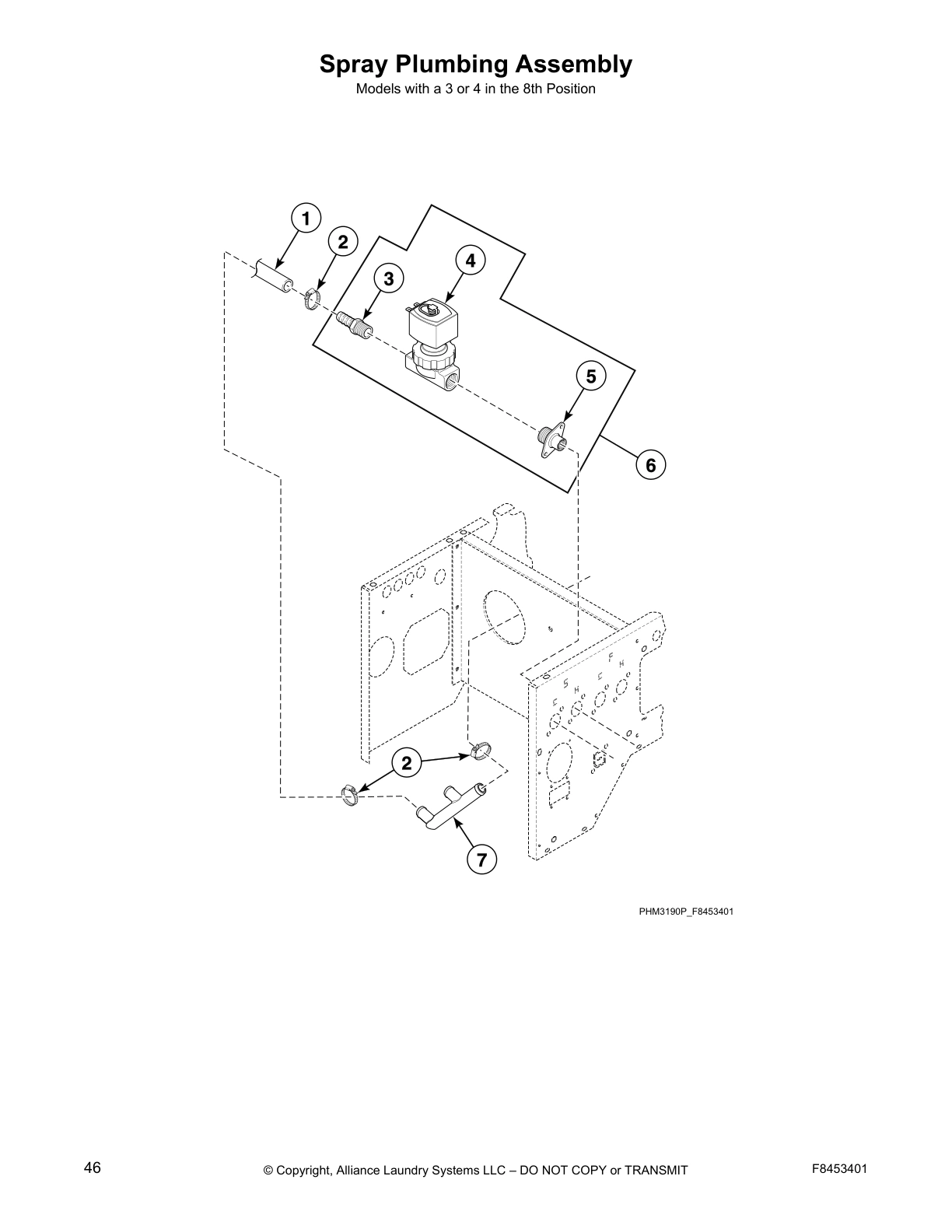 Spray Plumbing Assembly