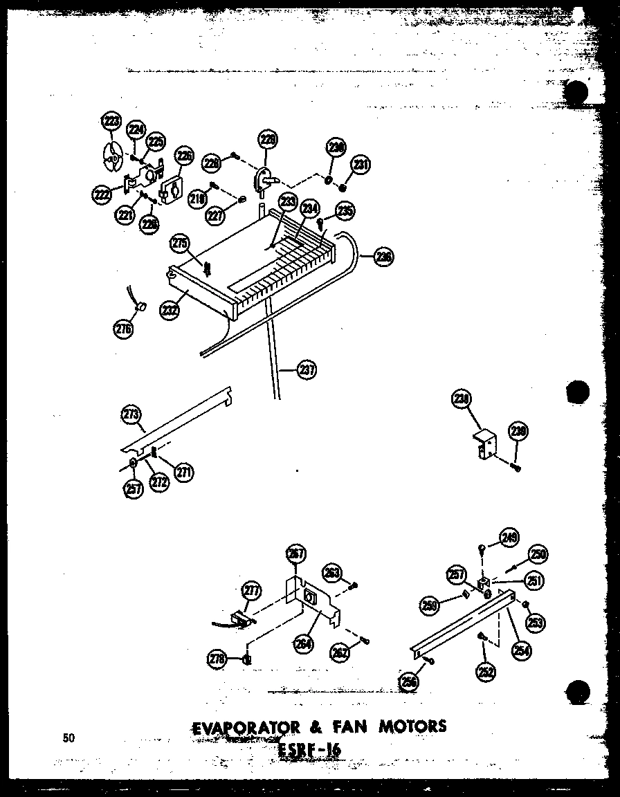 02 - EVAP & FAN MOTORS ESRF-16