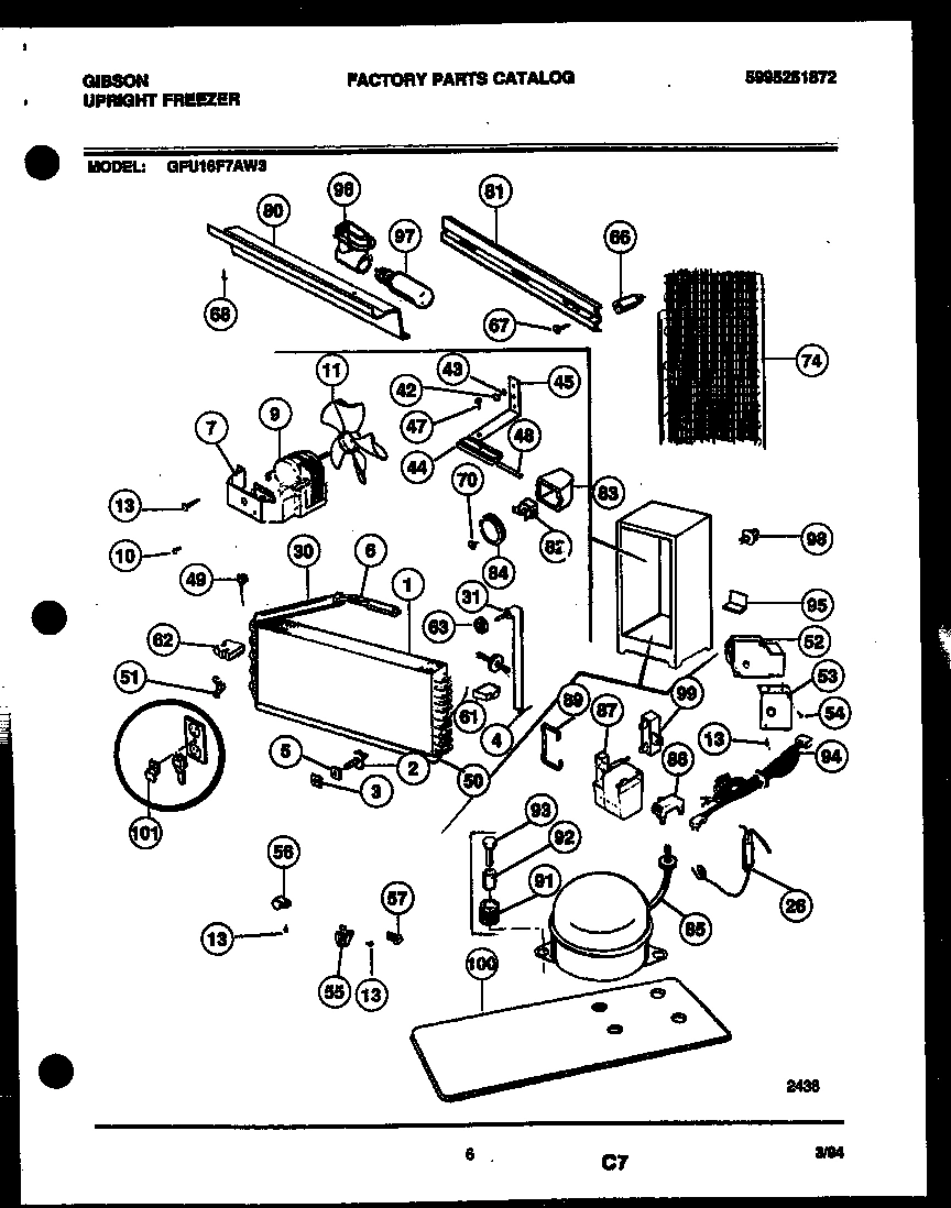 04 - SYSTEM AND AUTOMATIC DEFROST PARTS