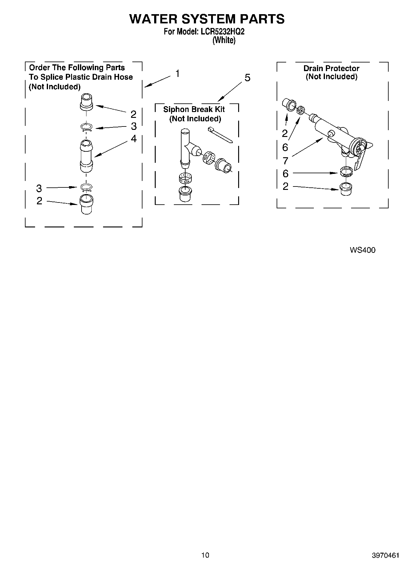 07 - WATER SYSTEM PARTS
