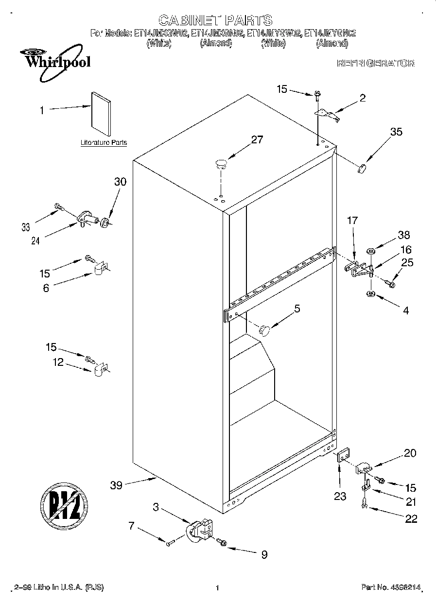 01 - CABINET, LITERATURE
